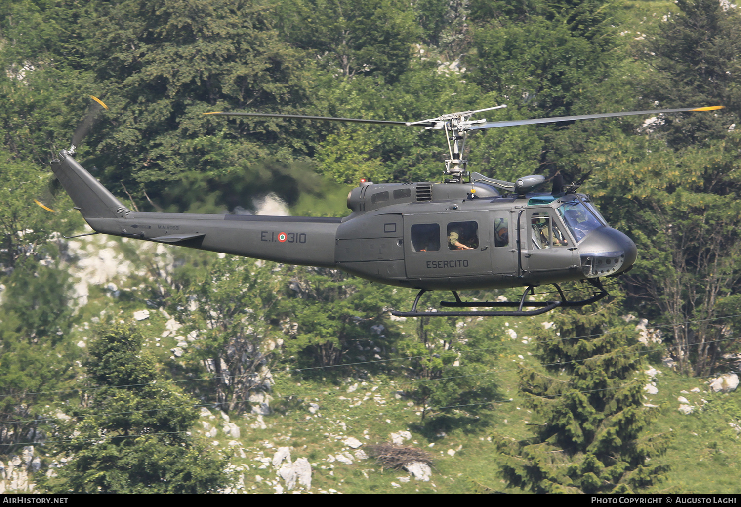 Aircraft Photo of MM80681 | Agusta AB-205A | Italy - Army | AirHistory.net #467487