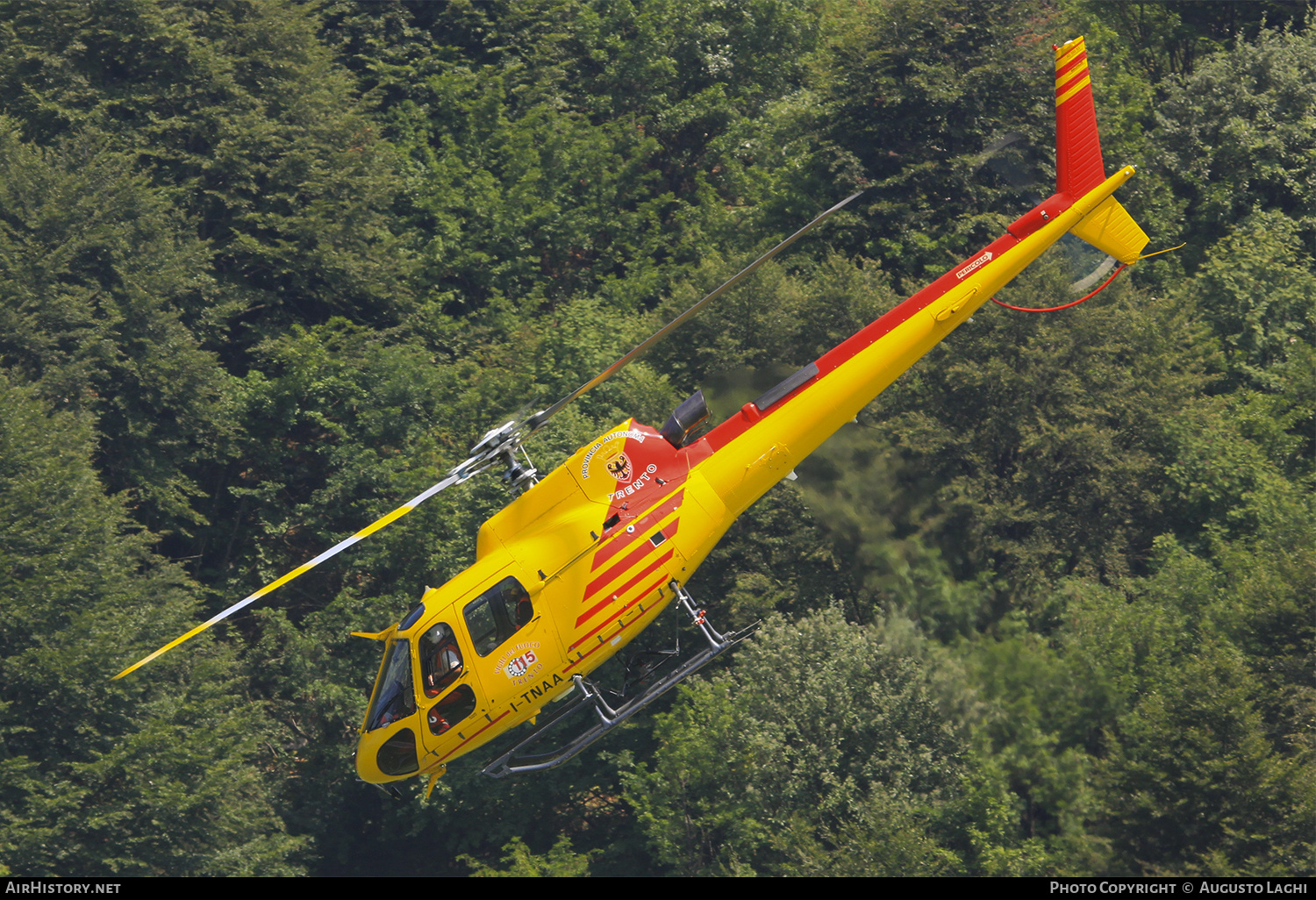 Aircraft Photo of I-TNAA | Aerospatiale AS-350B-3 Ecureuil | Provincia Autonoma Trento | AirHistory.net #467492