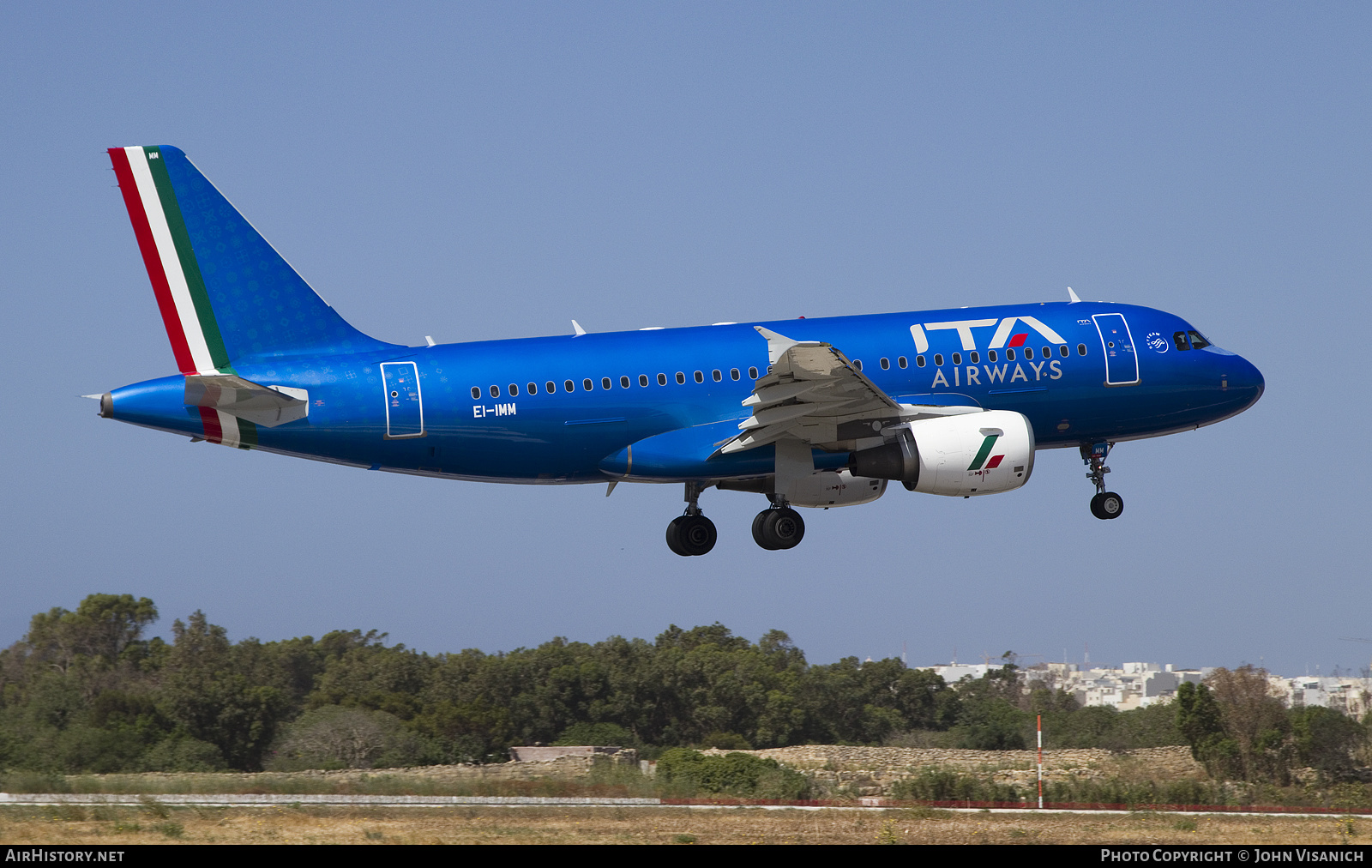 Aircraft Photo of EI-IMM | Airbus A319-111 | ITA Airways | AirHistory.net #467496