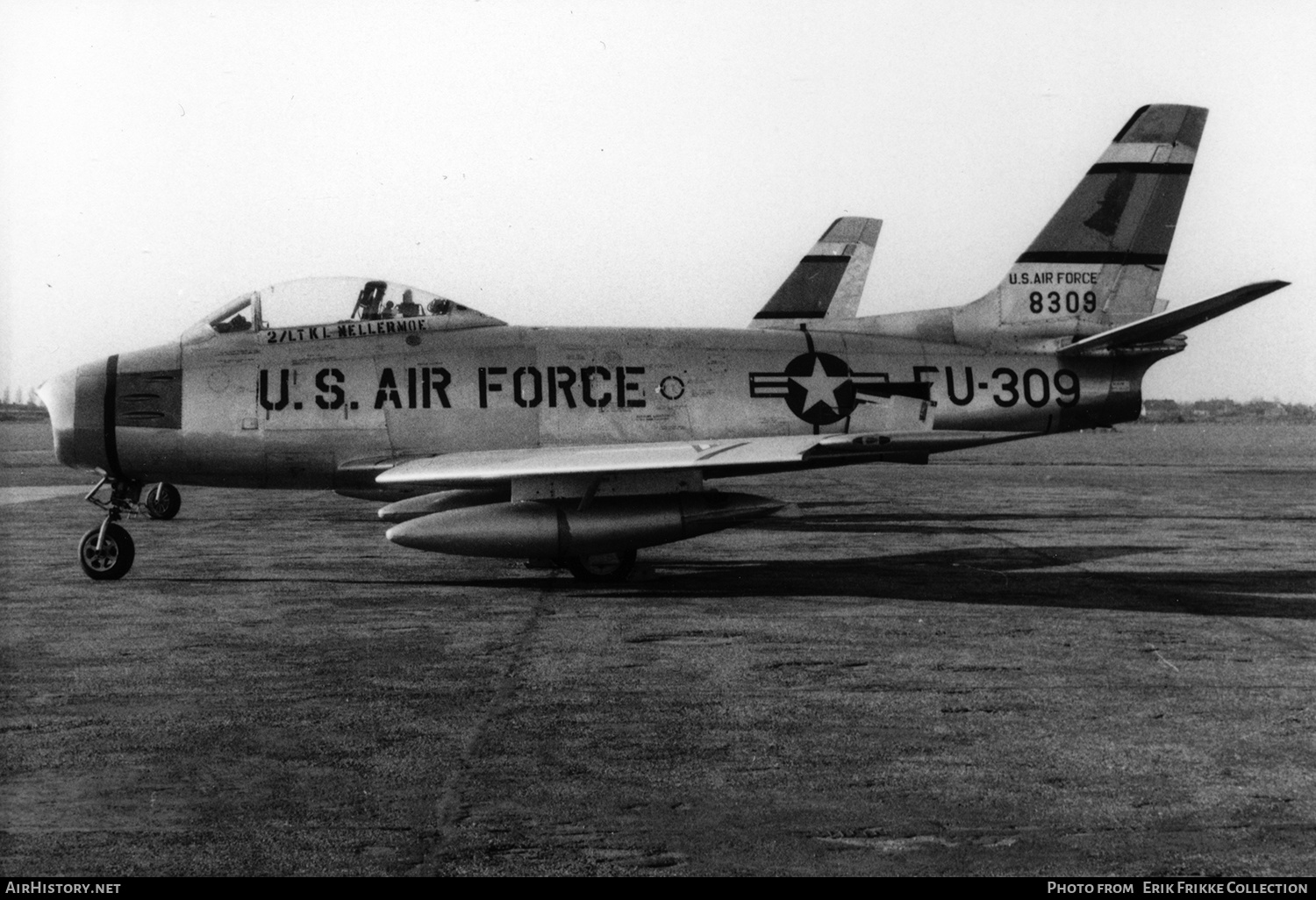 Aircraft Photo of 48-309 / 8309 | North American F-86A Sabre | USA - Air Force | AirHistory.net #467539