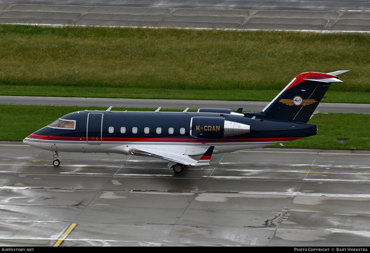 Aircraft Photo of M-CDAN | Canadair Challenger 604 (CL-600-2B16) | McDan Aviation | AirHistory.net #467558