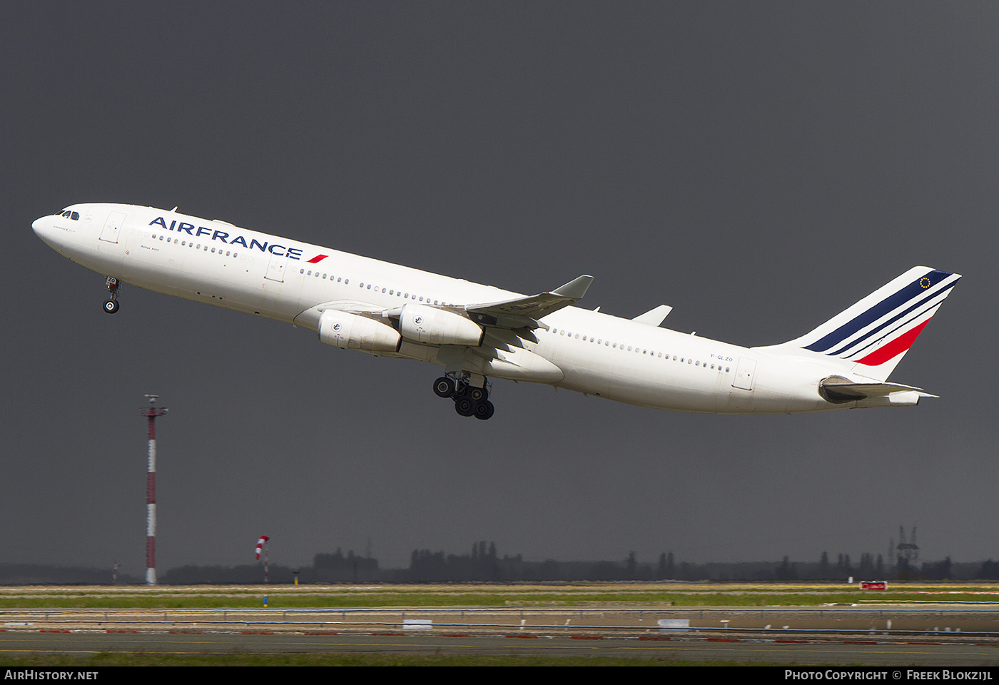 Aircraft Photo of F-GLZO | Airbus A340-313X | Air France | AirHistory.net #467582