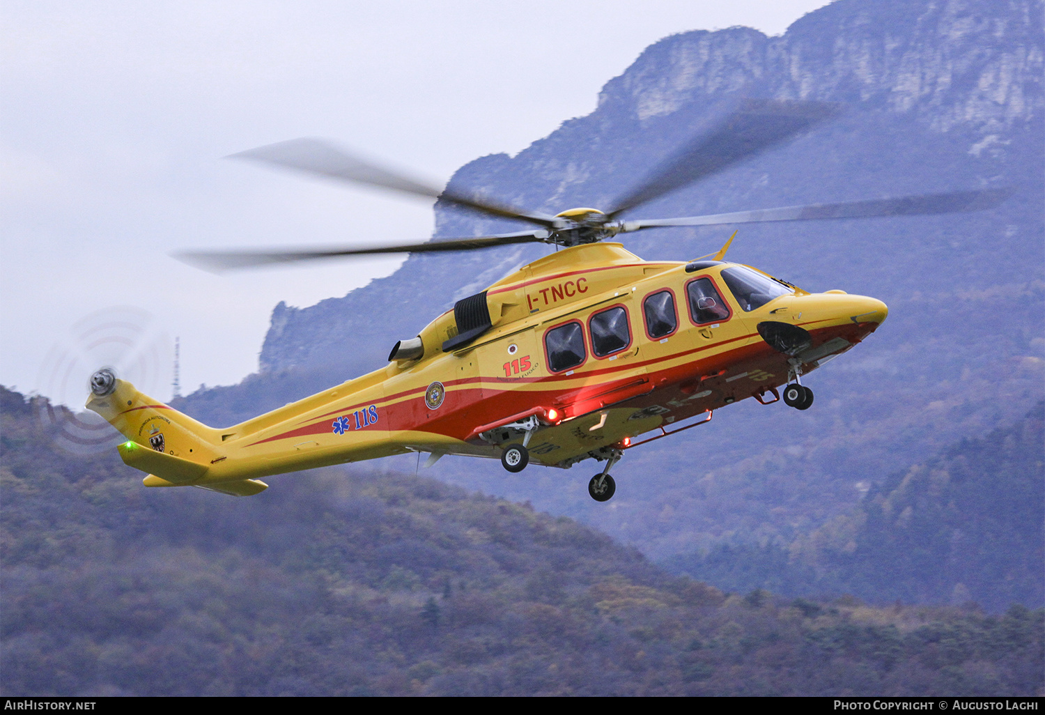 Aircraft Photo of I-TNCC | AgustaWestland AW-139 | Provincia Autonoma Trento | AirHistory.net #467583