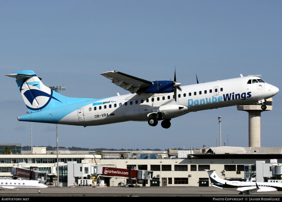 Aircraft Photo of OM-VRA | ATR ATR-72-202 | Danube Wings | AirHistory.net #467600