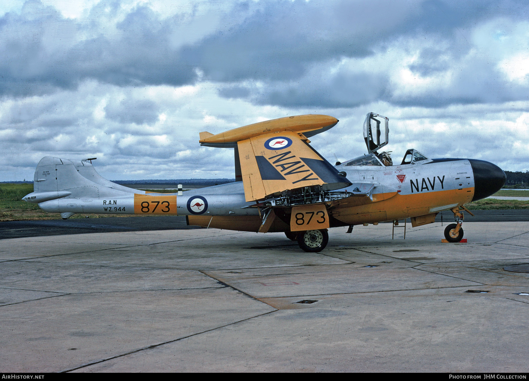 Aircraft Photo of WZ944 | De Havilland D.H. 112 Sea Venom FAW(TT)53 | Australia - Navy | AirHistory.net #467622