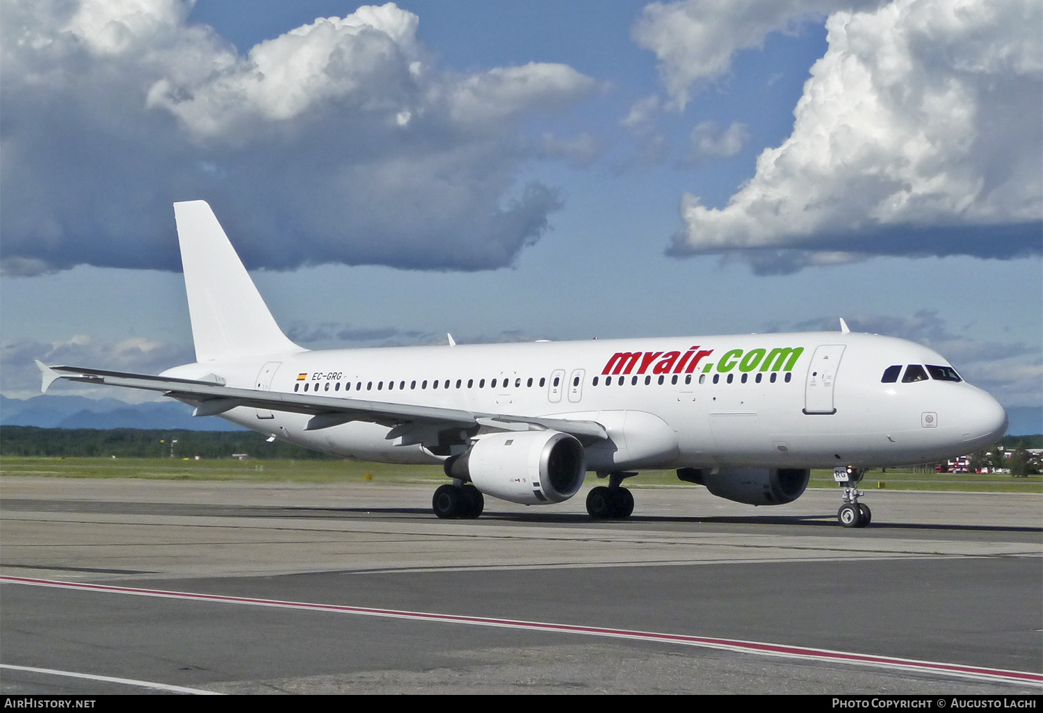 Aircraft Photo of EC-GRG | Airbus A320-211 | Myair | AirHistory.net #467680