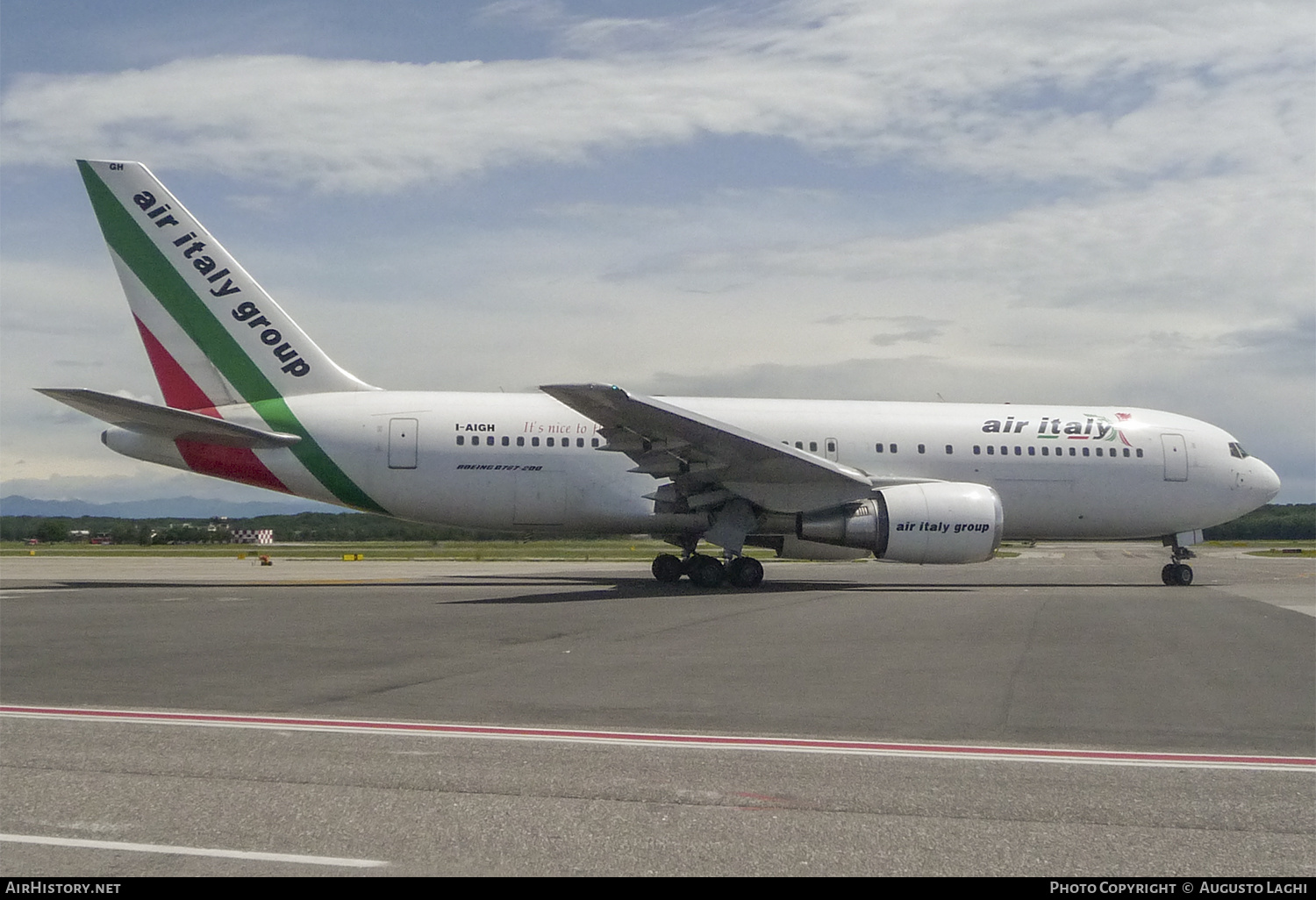 Aircraft Photo of I-AIGH | Boeing 767-23B/ER | Air Italy | AirHistory.net #467681