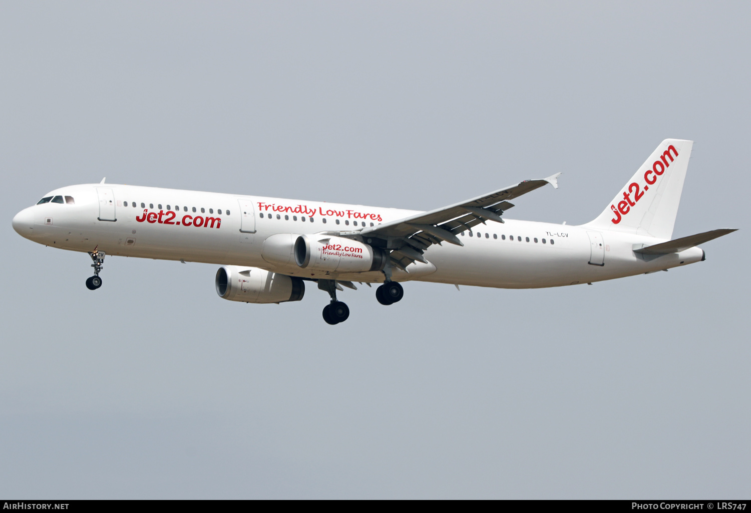 Aircraft Photo of YL-LCV | Airbus A321-231 | Jet2 | AirHistory.net #467695