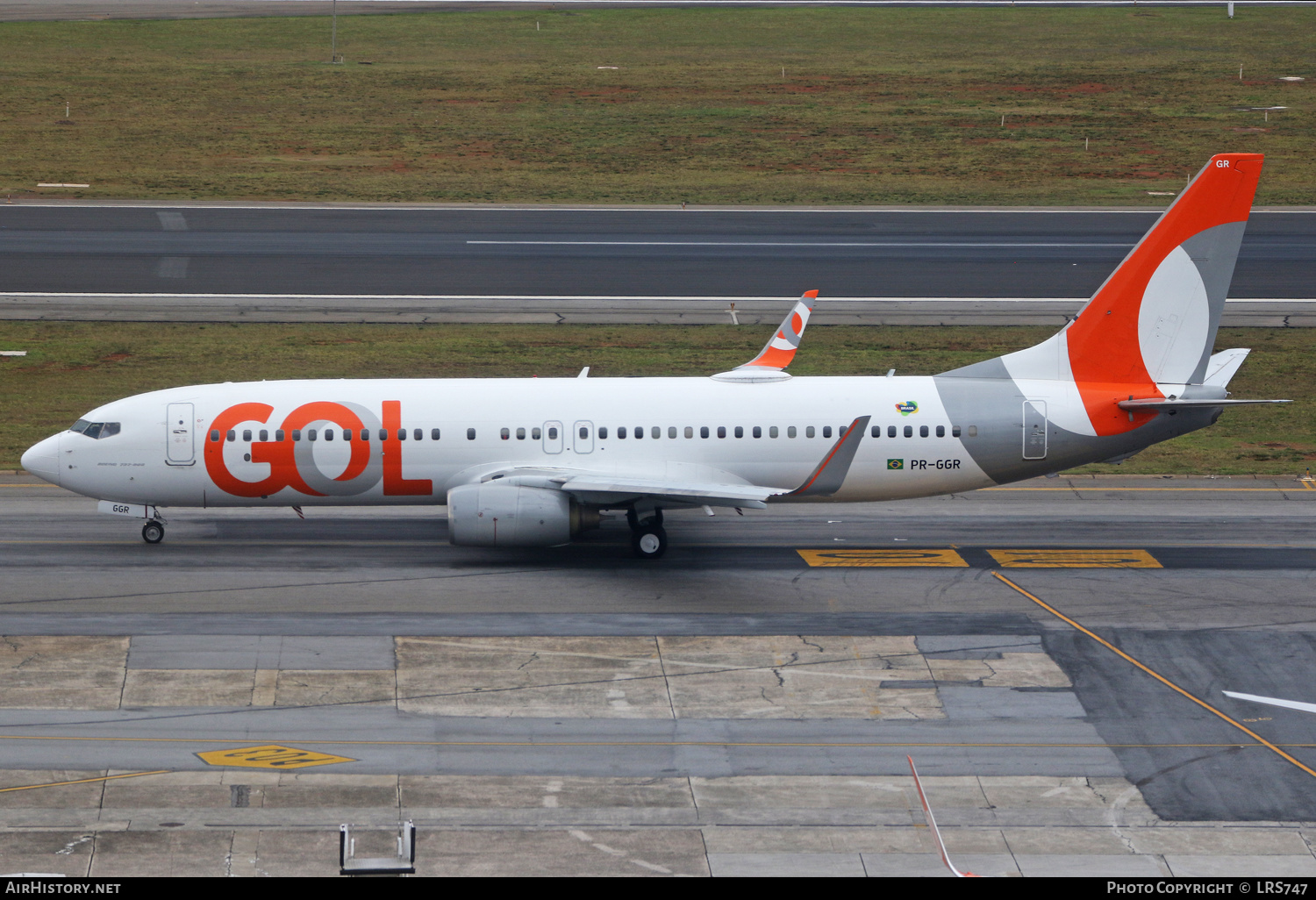 Aircraft Photo of PR-GGR | Boeing 737-8EH | GOL Linhas Aéreas | AirHistory.net #467696