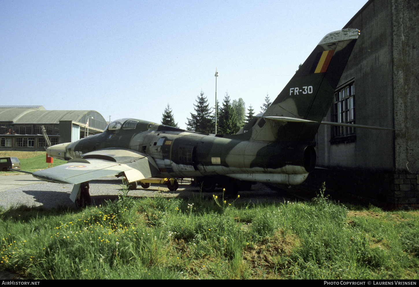 Aircraft Photo of FR-30 | Republic RF-84F Thunderflash | Belgium - Air Force | AirHistory.net #467702