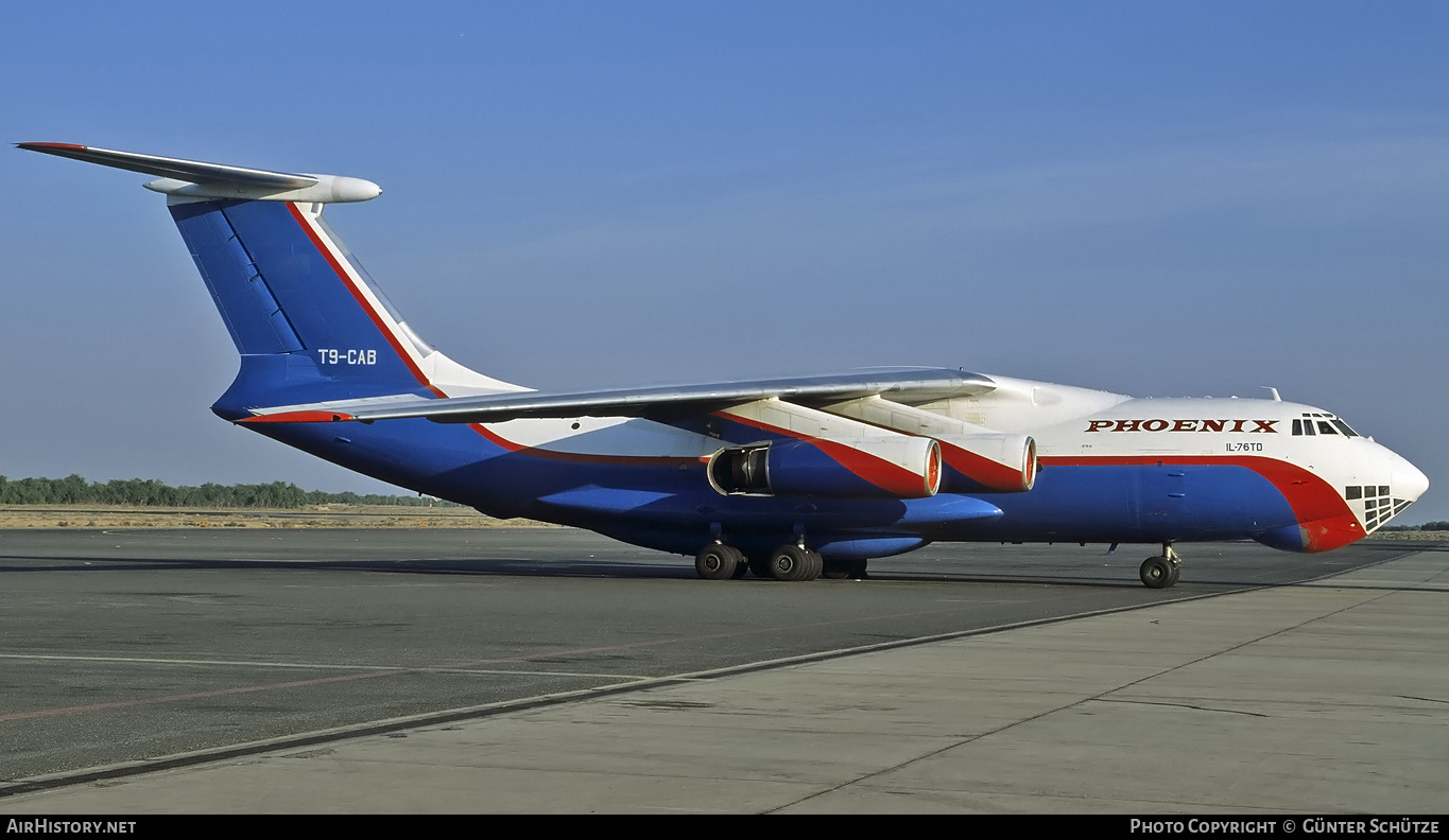 Aircraft Photo of T9-CAB | Ilyushin Il-76TD | Phoenix Aviation | AirHistory.net #467703