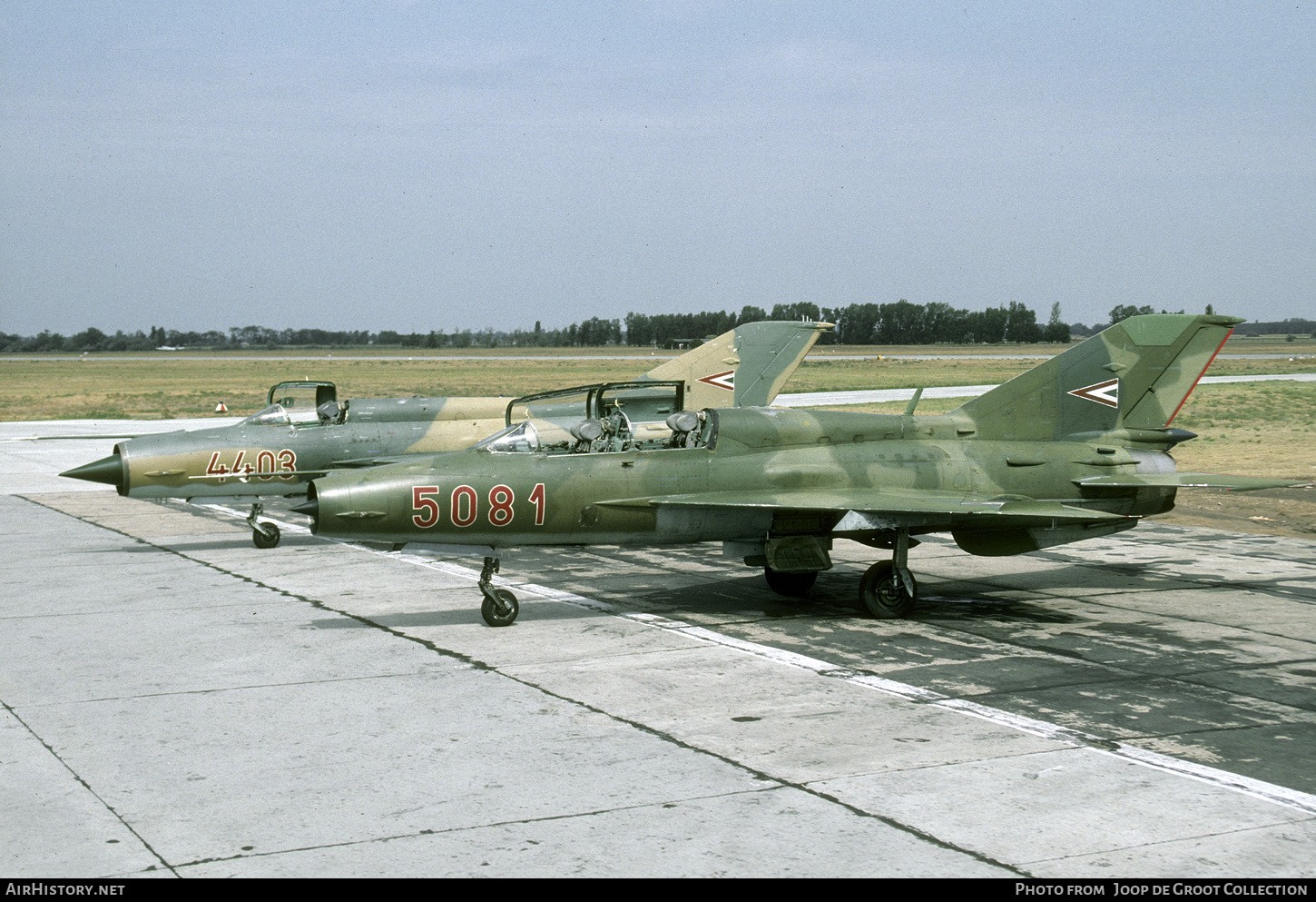 Aircraft Photo of 5081 | Mikoyan-Gurevich MiG-21UM | Hungary - Air Force | AirHistory.net #467704