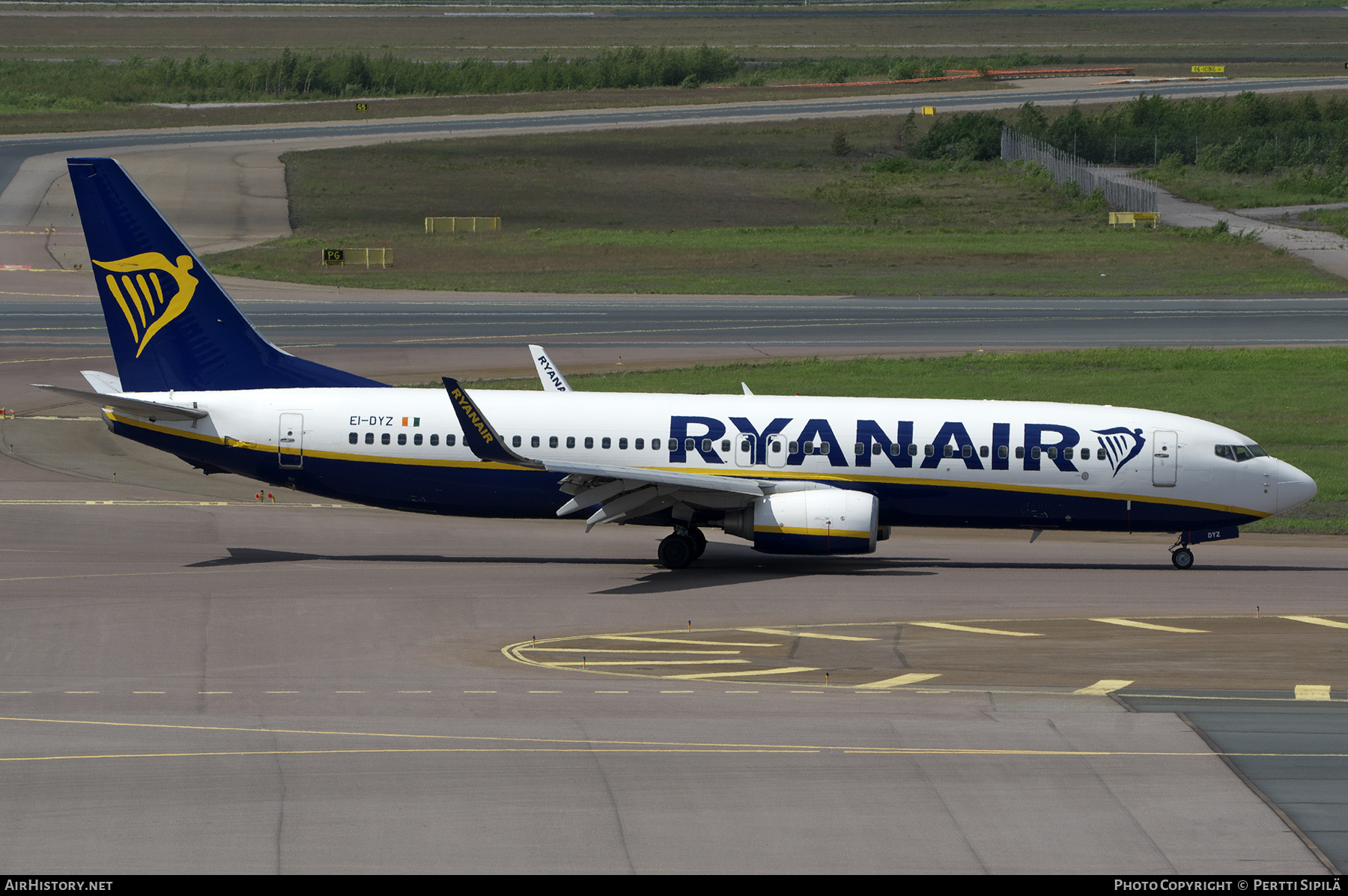 Aircraft Photo of EI-DYZ | Boeing 737-8AS | Ryanair | AirHistory.net #467707