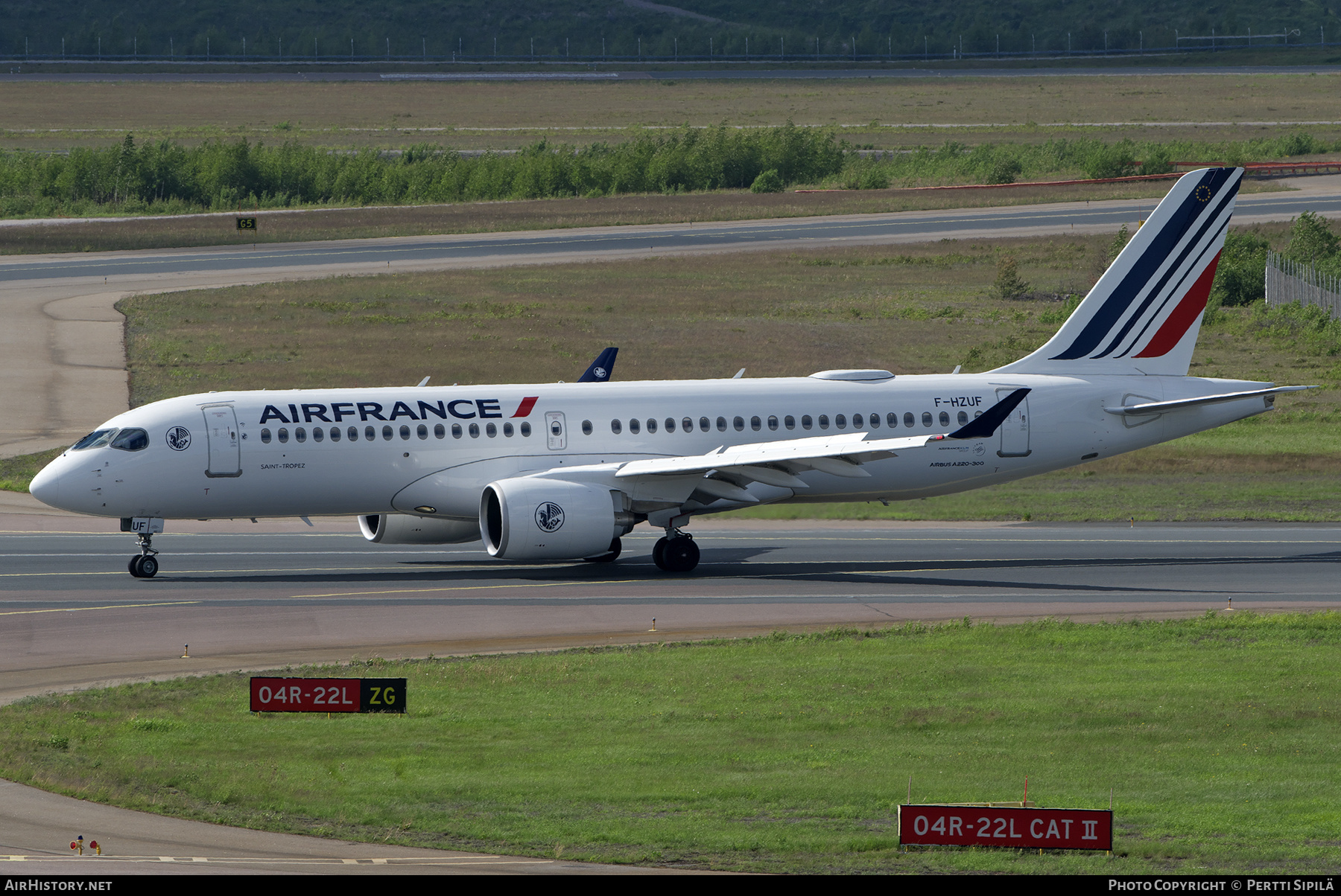 Aircraft Photo of F-HZUF | Airbus A220-371 (BD-500-1A11) | Air France | AirHistory.net #467709