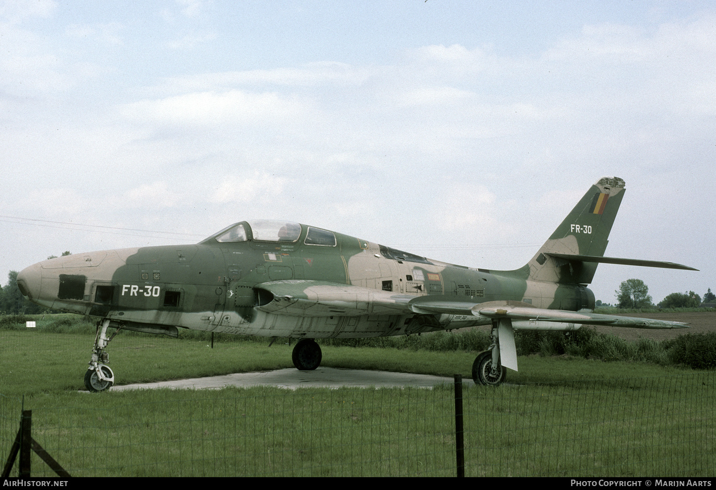 Aircraft Photo of FR-30 | Republic RF-84F Thunderflash | Belgium - Air Force | AirHistory.net #467715