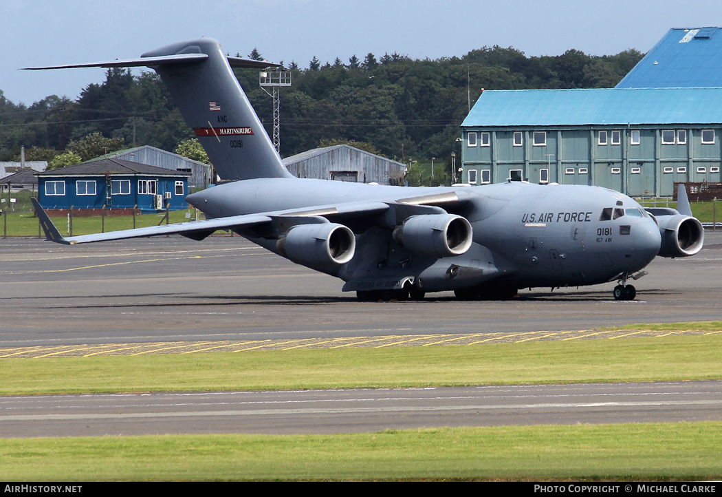 Aircraft Photo of 00-0181 / 00181 | Boeing C-17A Globemaster III | USA - Air Force | AirHistory.net #467727