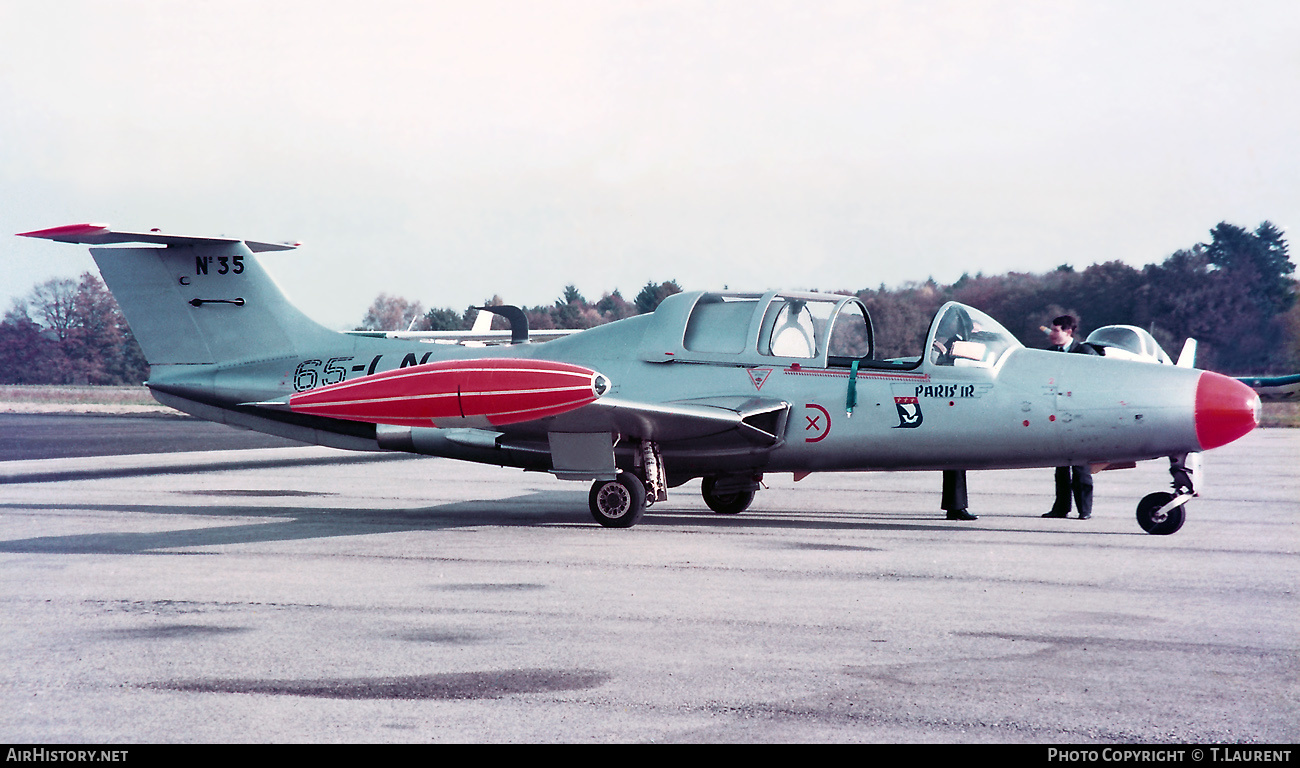 Aircraft Photo of 35 | Morane-Saulnier MS-760 Paris IR | France - Air Force | AirHistory.net #467731
