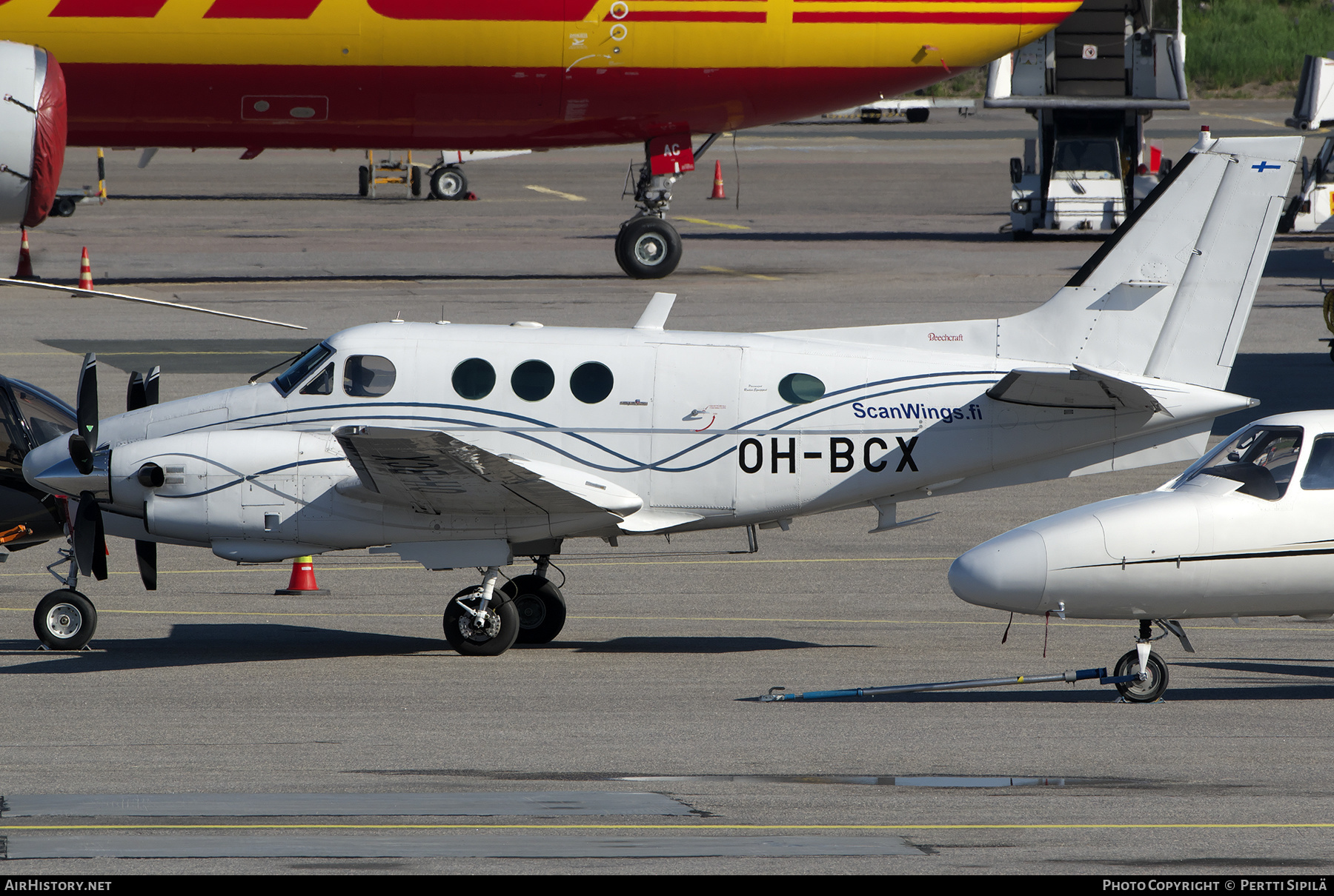 Aircraft Photo of OH-BCX | Beech C90 King Air | Scanwings | AirHistory.net #467747