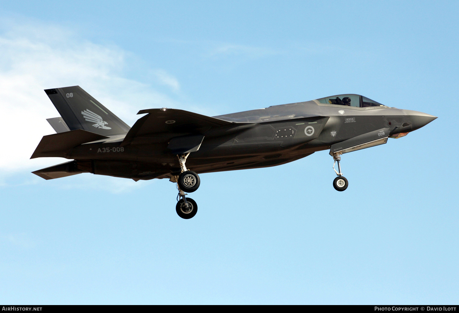 Aircraft Photo of A35-008 | Lockheed Martin F-35A Lightning II | Australia - Air Force | AirHistory.net #467751