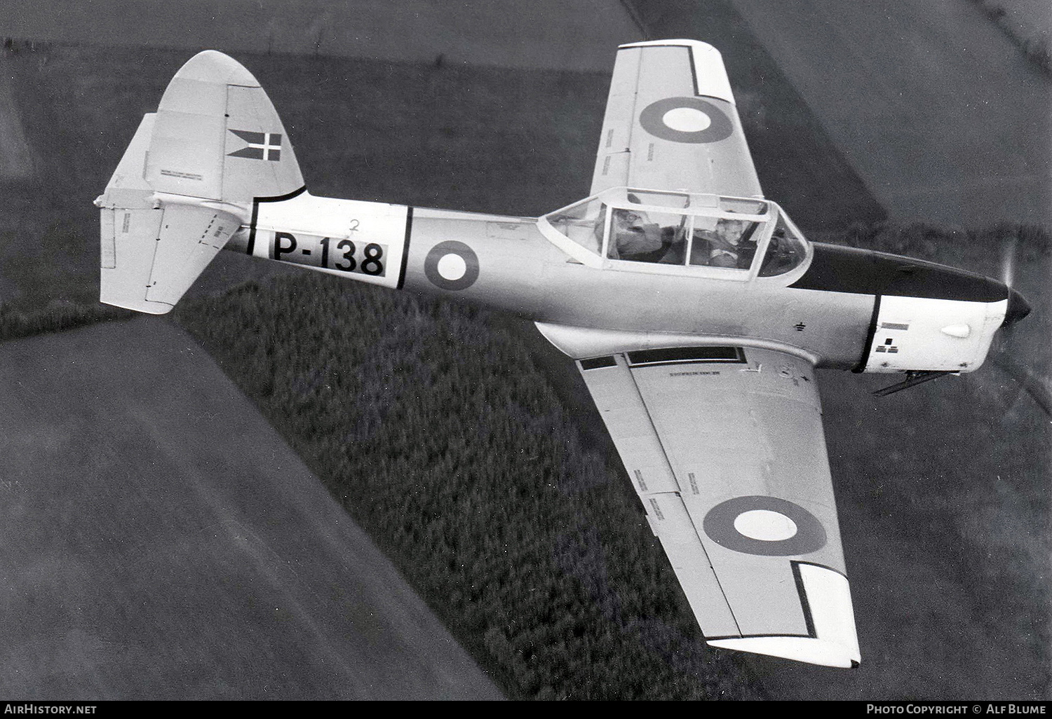 Aircraft Photo of P-138 | De Havilland Canada DHC-1 Chipmunk Mk22 | Denmark - Air Force | AirHistory.net #467754