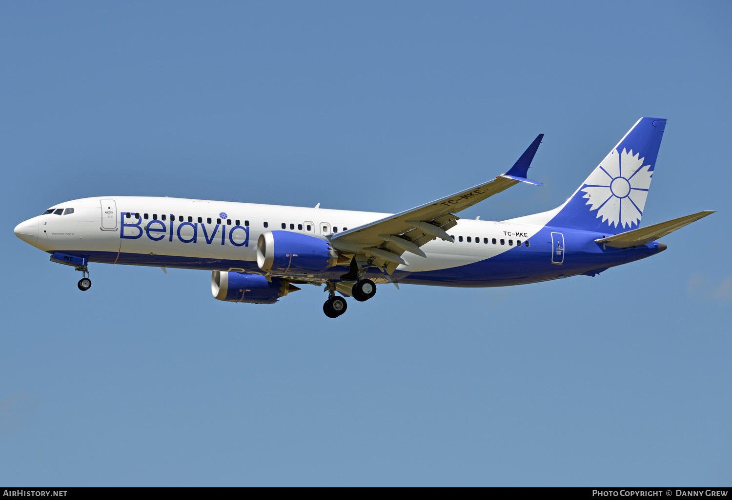 Aircraft Photo of TC-MKE | Boeing 737-8 Max 8 | Belavia | AirHistory.net #467765