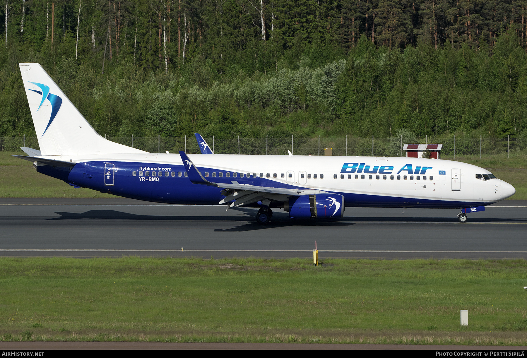 Aircraft Photo of YR-BMQ | Boeing 737-8FH | Blue Air | AirHistory.net #467767