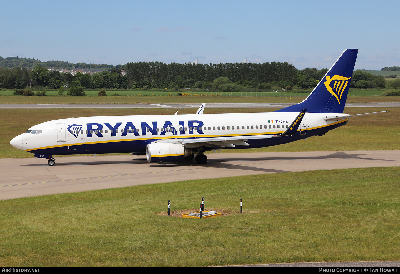 Aircraft Photo of EI-DWE | Boeing 737-8AS | Ryanair | AirHistory.net #467774