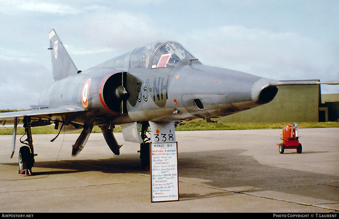 Aircraft Photo of 338 | Dassault Mirage IIIR | France - Air Force | AirHistory.net #467799