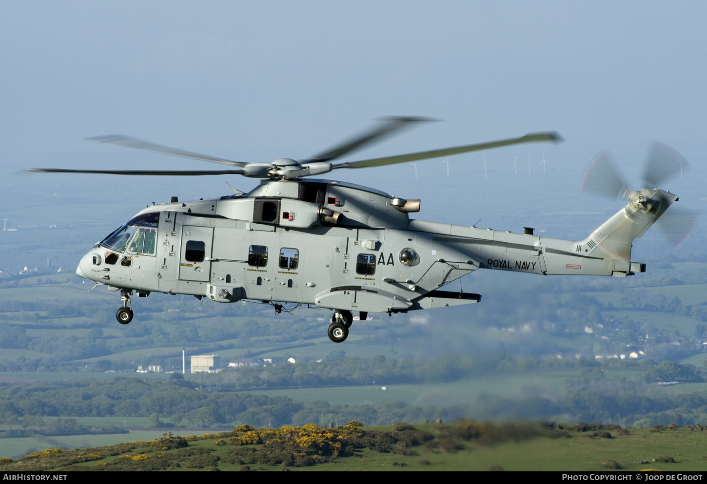 Aircraft Photo of ZJ990 | AgustaWestland EH101-512 Merlin HC4A | UK - Navy | AirHistory.net #467804