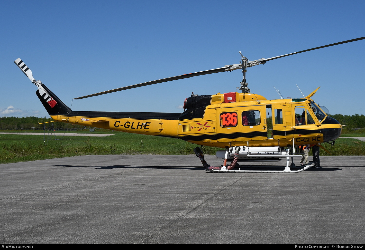 Aircraft Photo of C-GLHE | Bell 205A-1 | Heli Inter | AirHistory.net #467812