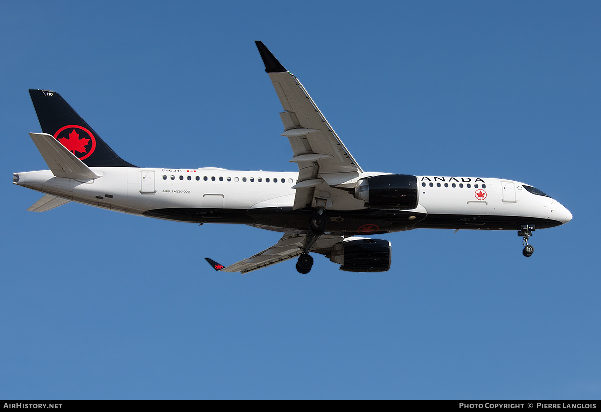 Aircraft Photo of C-GJYI | Airbus A220-371 (BD-500-1A11) | Air Canada | AirHistory.net #467820