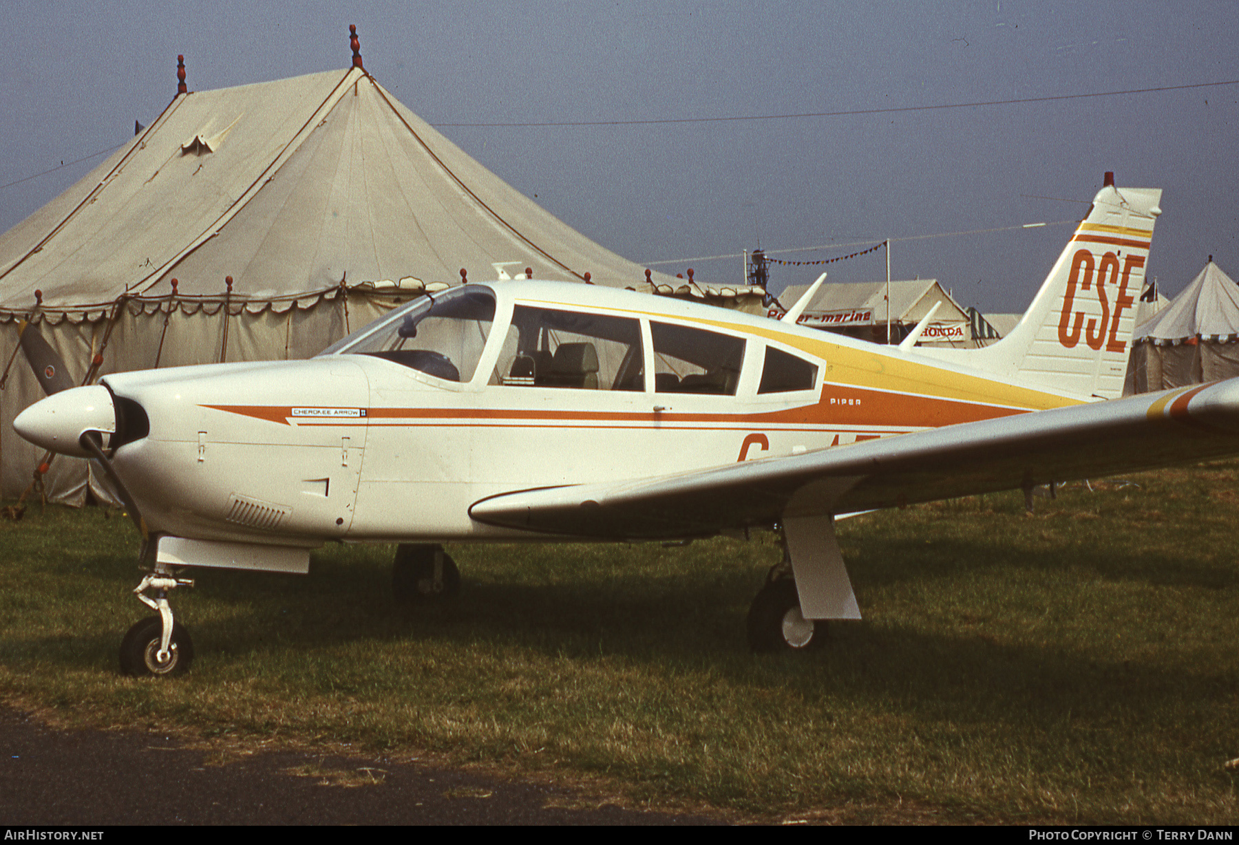 Aircraft Photo of G-AZSE | Piper PA-28R-200 Cherokee Arrow II | CSE Aviation | AirHistory.net #467839