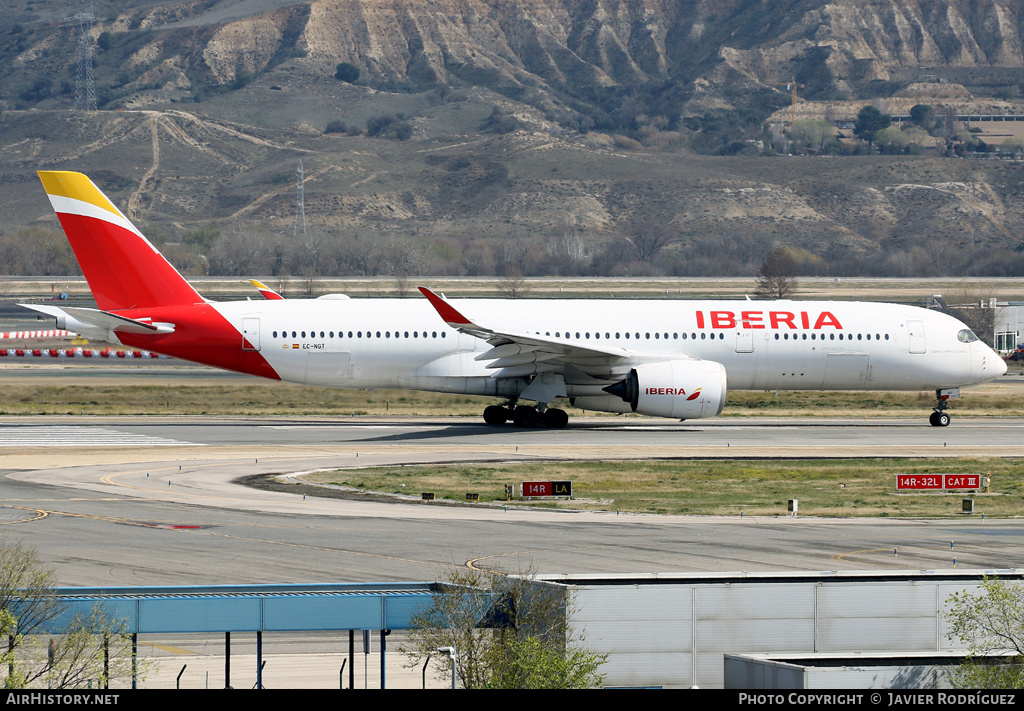 Aircraft Photo of EC-NGT | Airbus A350-941 | Iberia | AirHistory.net #467840