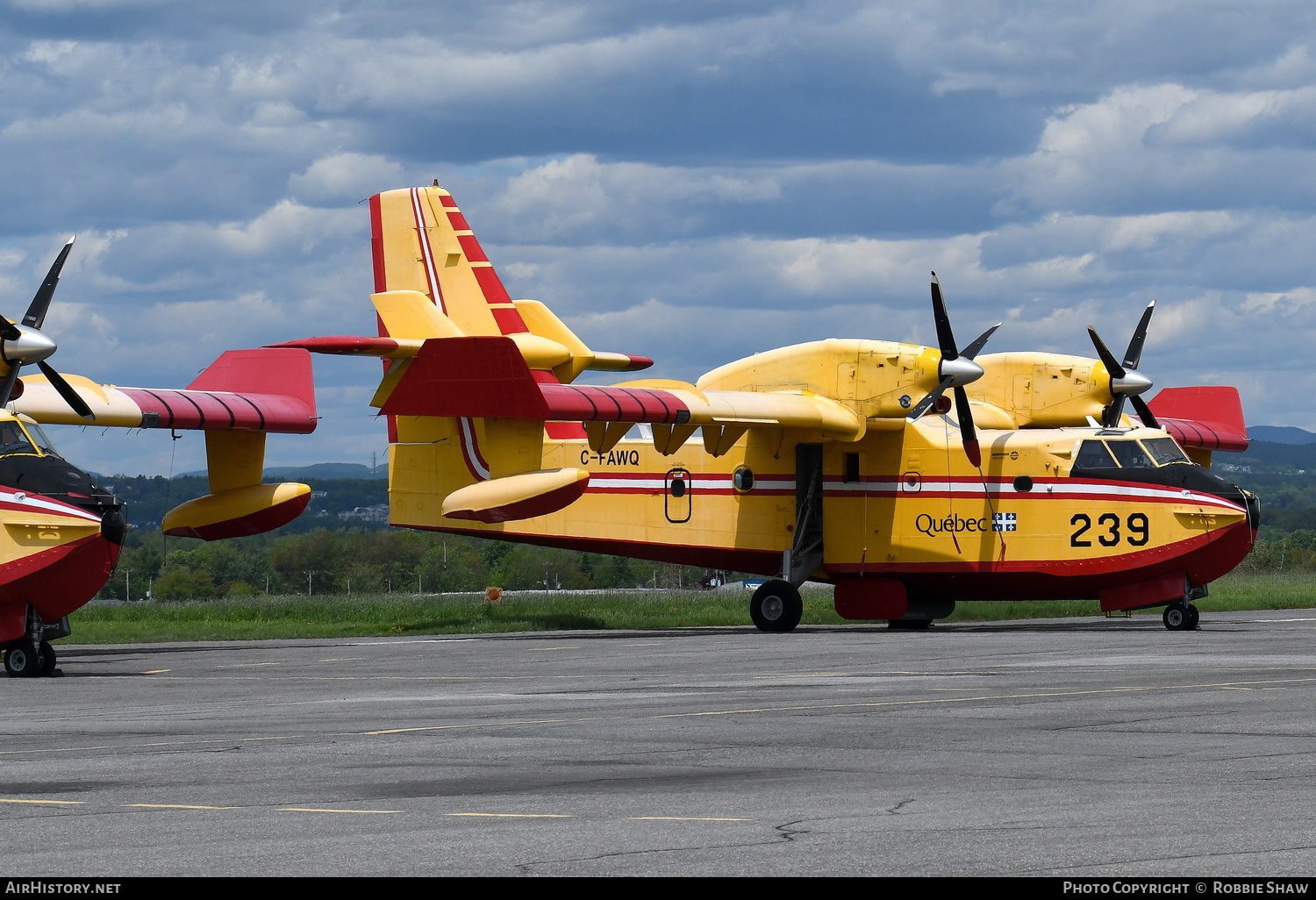 Aircraft Photo of C-FAWQ | Canadair CL-215T (CL-215-6B11) | Gouvernement du Québec | AirHistory.net #467842