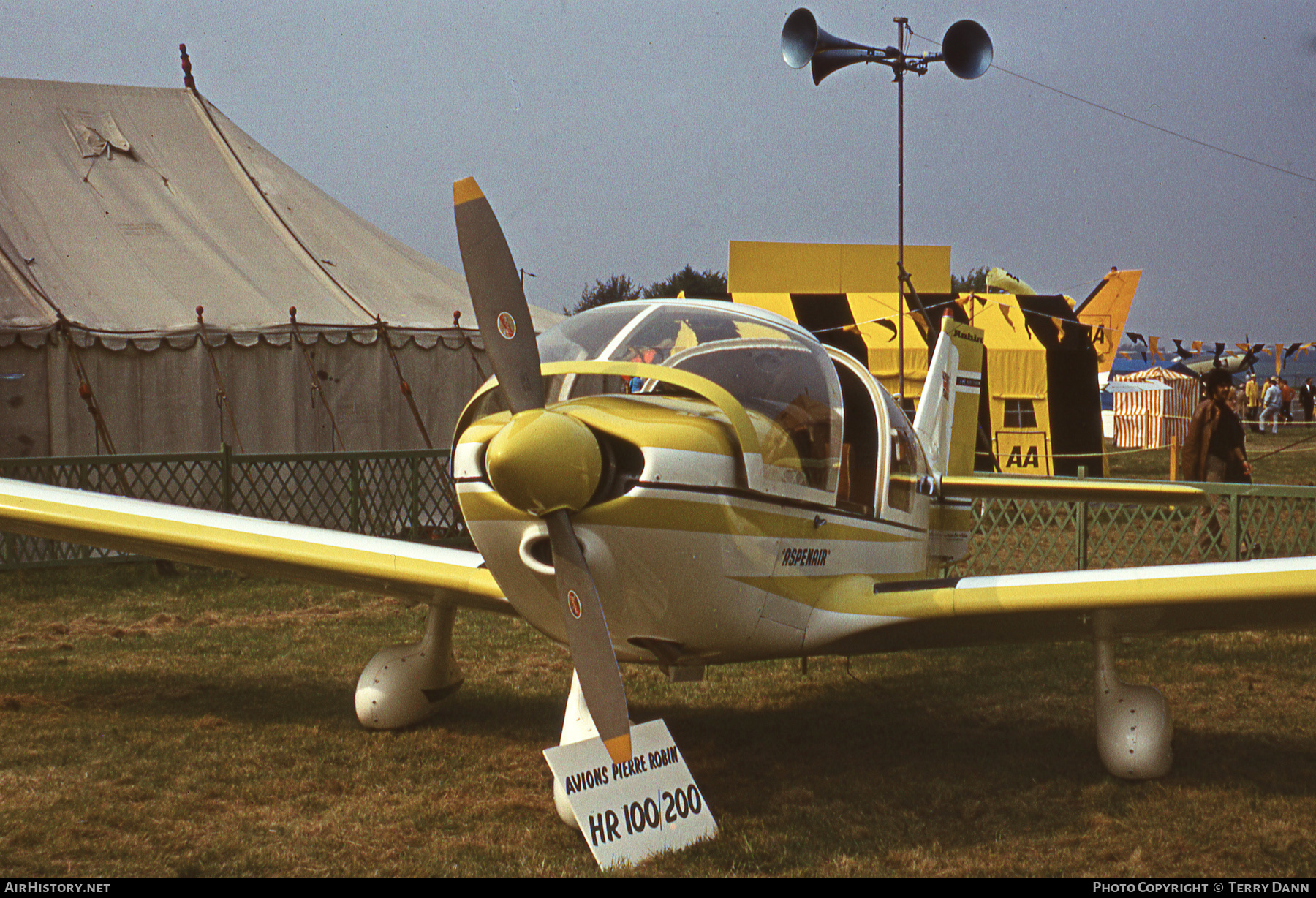 Aircraft Photo of G-AZHB | Robin HR-100-200B Royale | Aspenair | AirHistory.net #467843