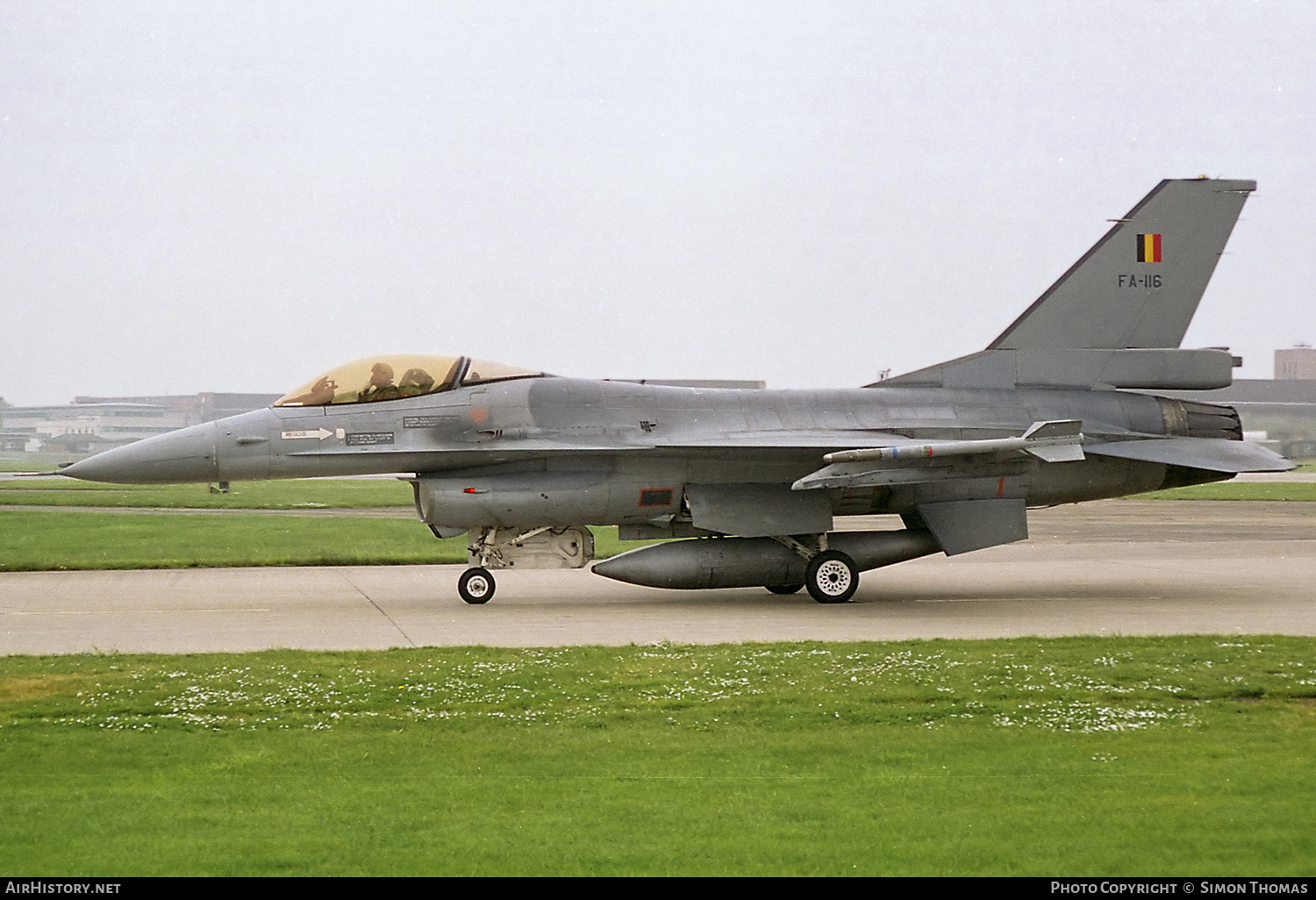 Aircraft Photo of FA-116 | General Dynamics F-16A Fighting Falcon | Belgium - Air Force | AirHistory.net #467853