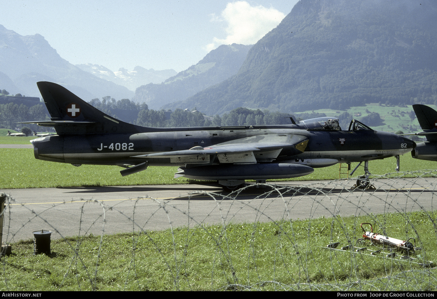Aircraft Photo of J-4082 | Hawker Hunter F58 | Switzerland - Air Force | AirHistory.net #467856