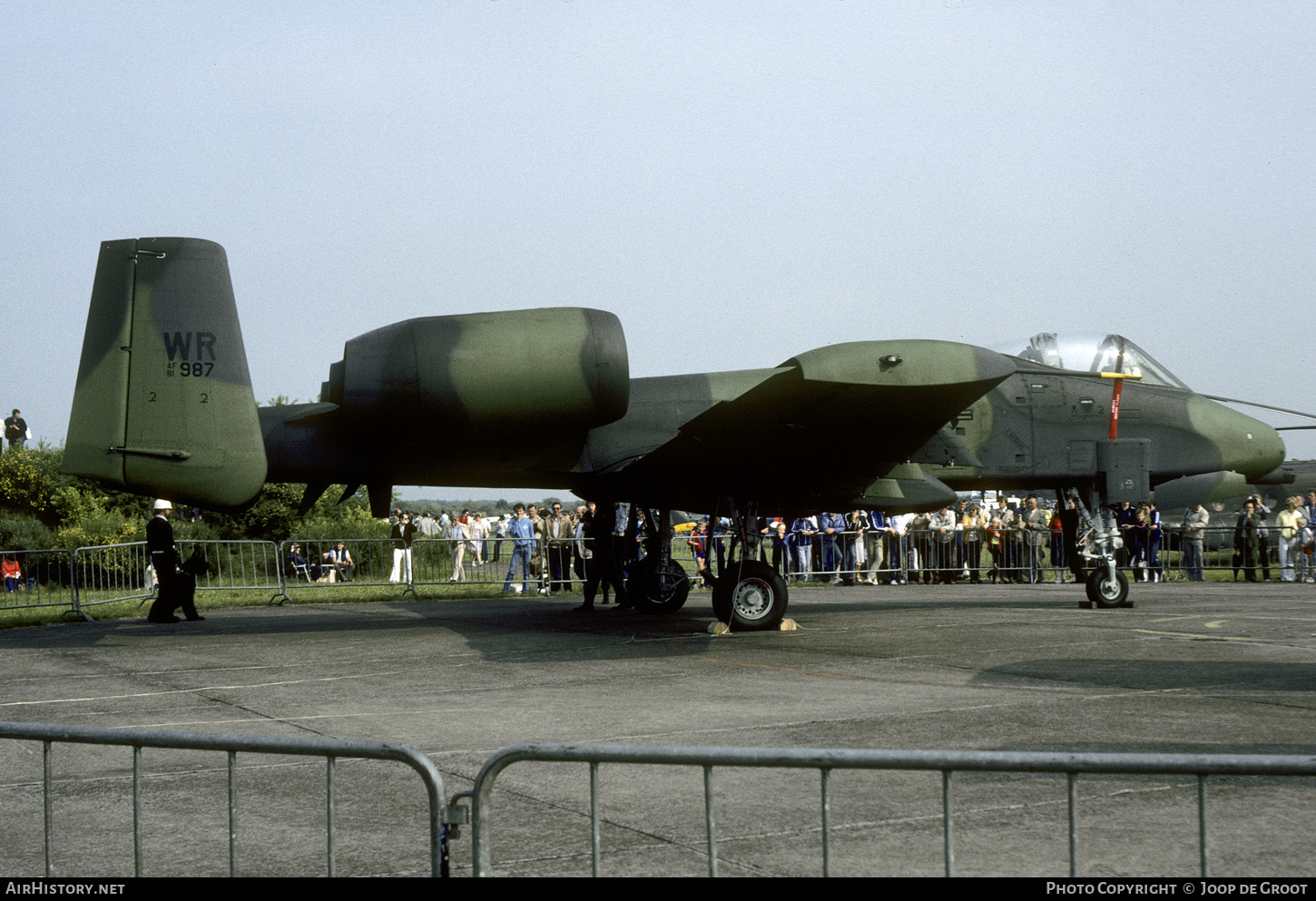 Aircraft Photo of 81-0987 / AF81-987 | Fairchild A-10A Thunderbolt II | USA - Air Force | AirHistory.net #467863