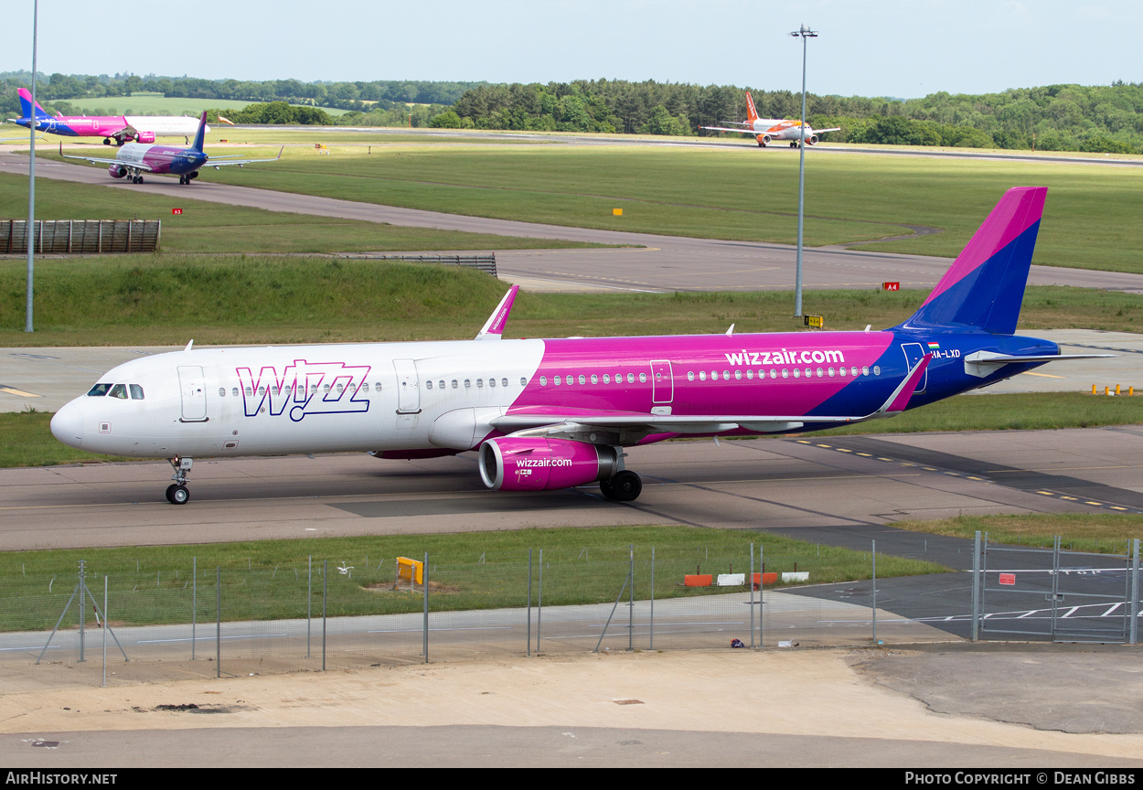 Aircraft Photo of HA-LXD | Airbus A321-231 | Wizz Air | AirHistory.net #467870