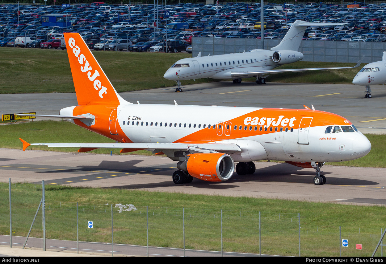 Aircraft Photo of G-EZBO | Airbus A319-111 | EasyJet | AirHistory.net #467879