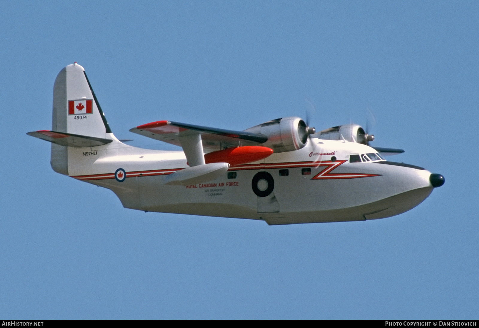 Aircraft Photo of N97HU / 49074 | Grumman SA-16A Albatross | Canada - Air Force | AirHistory.net #467884