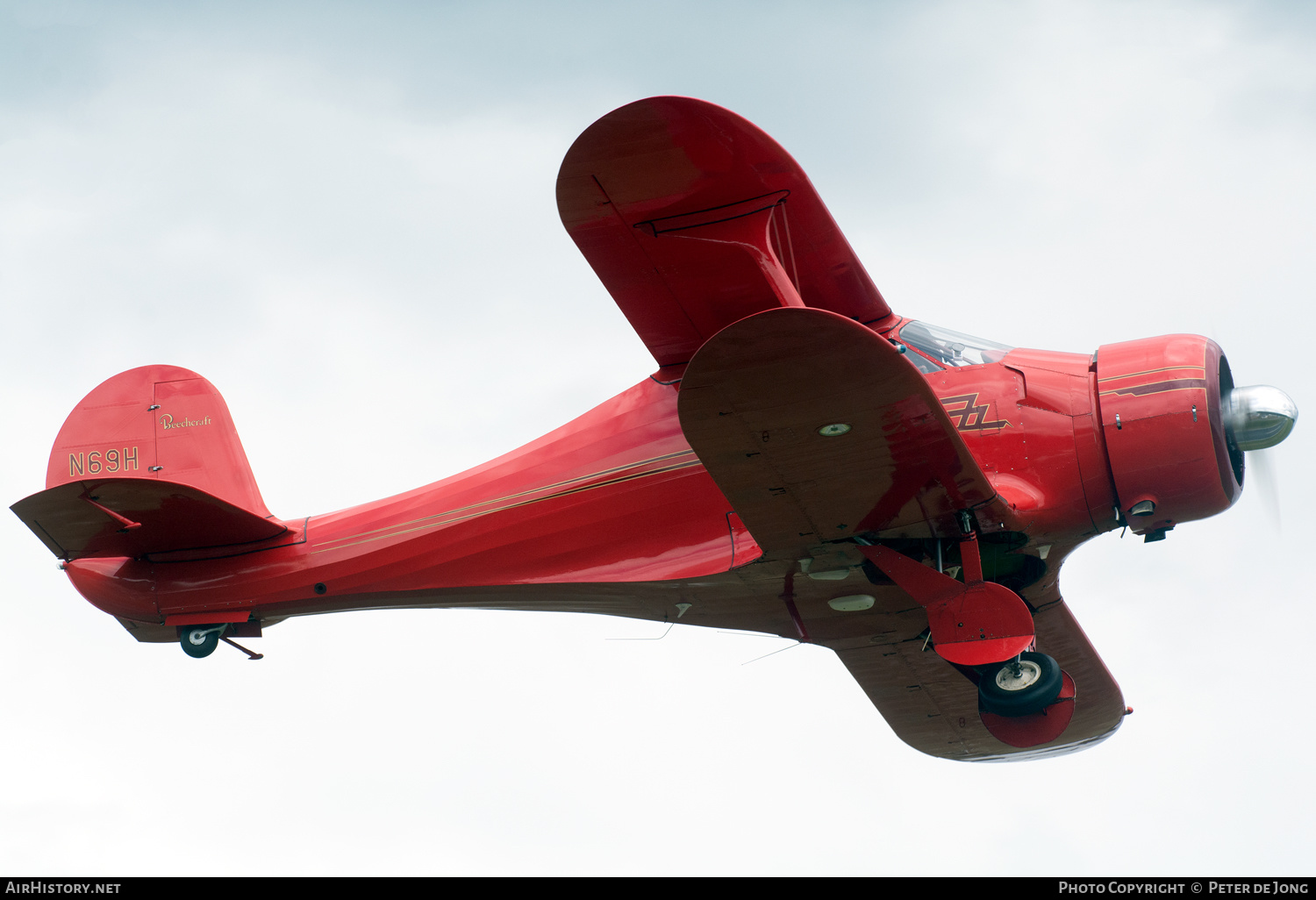 Aircraft Photo of N69H | Beech UC-43 (D17S) | AirHistory.net #467894