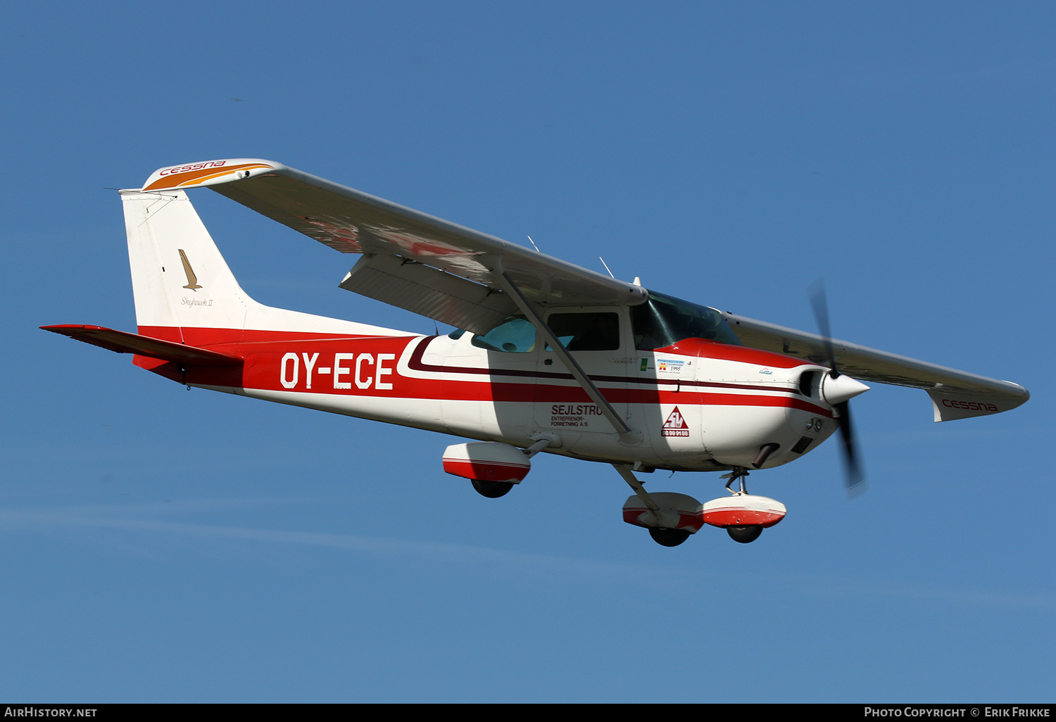 Aircraft Photo of OY-ECE | Cessna 172M | Sejlstrup Entreprenørforretning | AirHistory.net #467901
