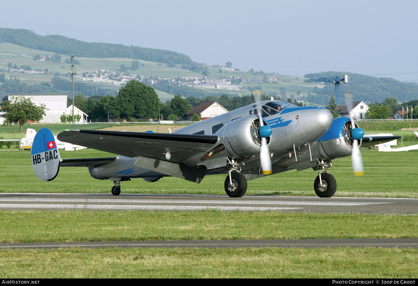 Aircraft Photo of HB-GAC | Beech C18S | AirHistory.net #467916