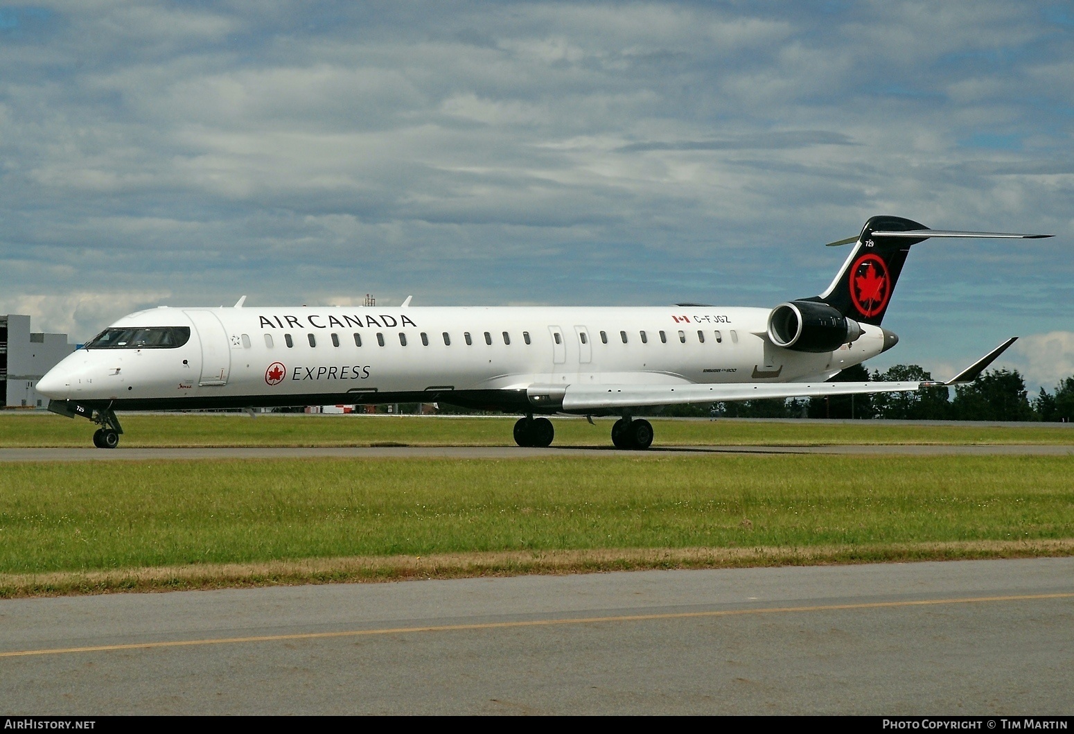 Aircraft Photo of C-FJGZ | Bombardier CRJ-900 (CL-600-2D24) | Air Canada Express | AirHistory.net #467925