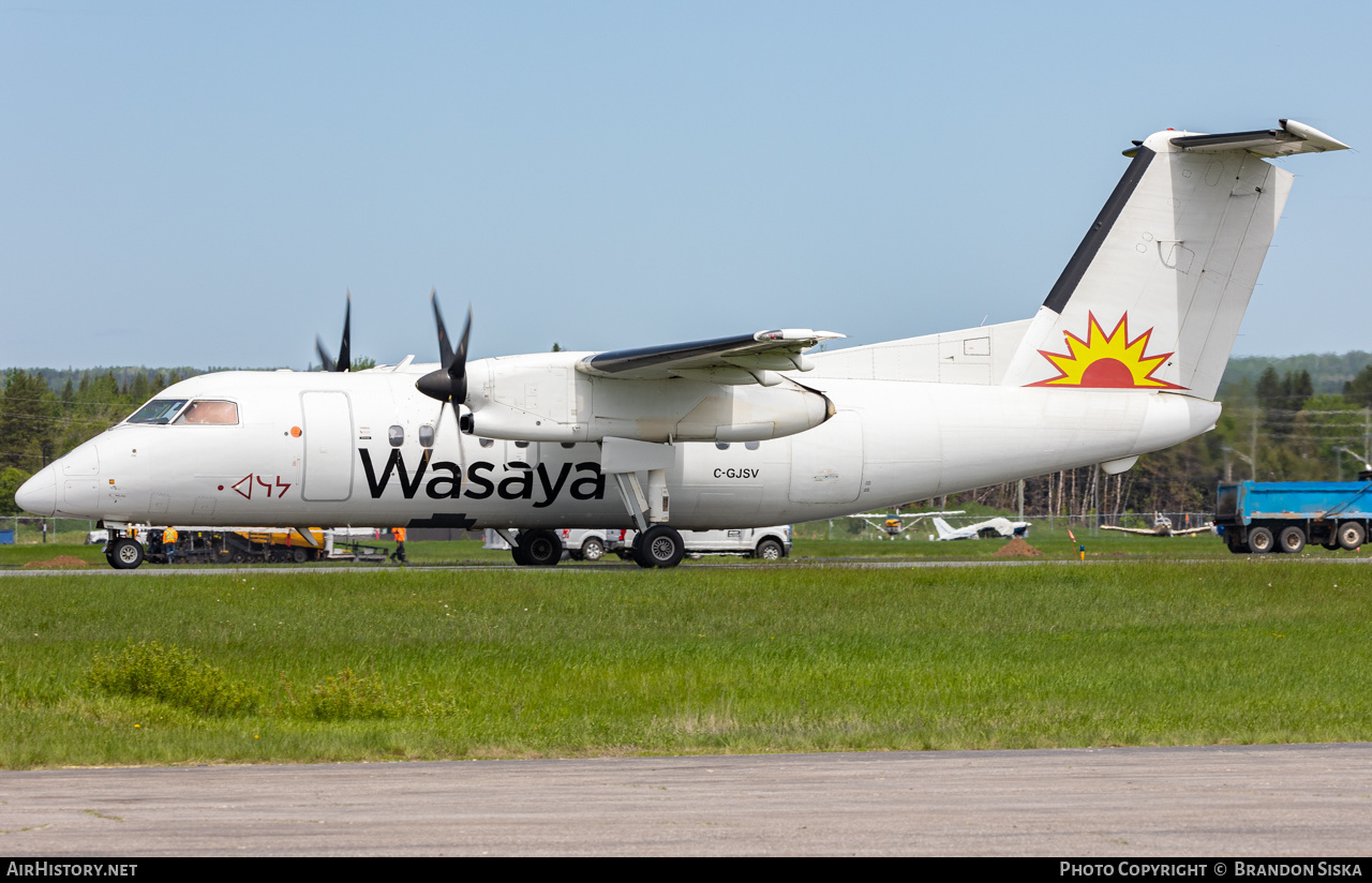 Aircraft Photo of C-GJSV | De Havilland Canada DHC-8-102 Dash 8 | Wasaya Airways | AirHistory.net #467954