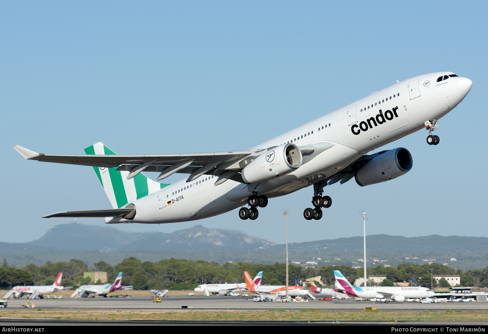 Aircraft Photo of D-AIYA | Airbus A330-243 | Condor Flugdienst | AirHistory.net #467967