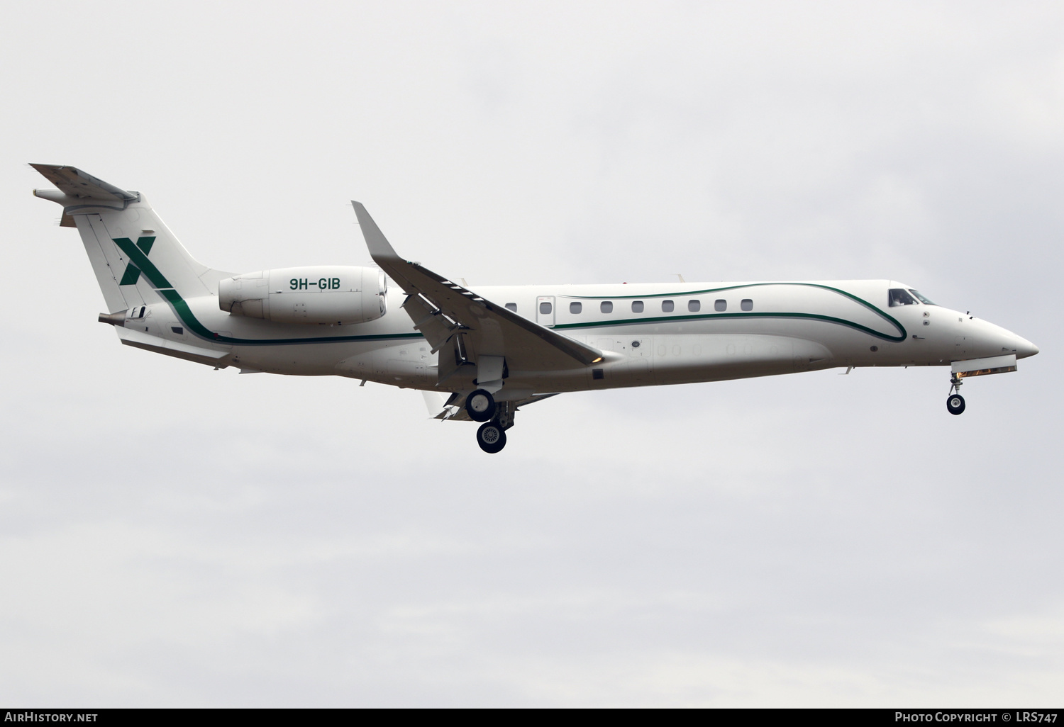 Aircraft Photo of 9H-GIB | Embraer Legacy 650 (EMB-135BJ) | AirX Charter | AirHistory.net #467968