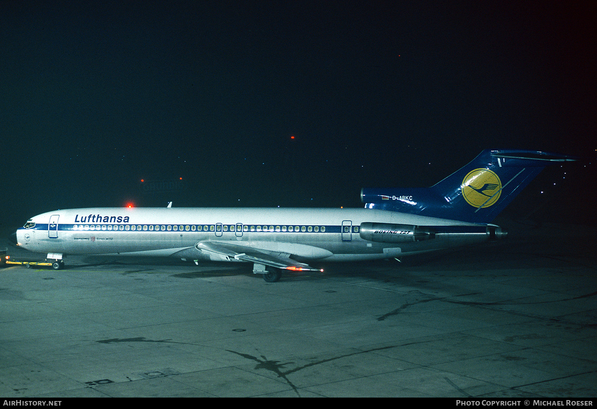 Aircraft Photo of D-ABKC | Boeing 727-230/Adv | Lufthansa | AirHistory.net #467970