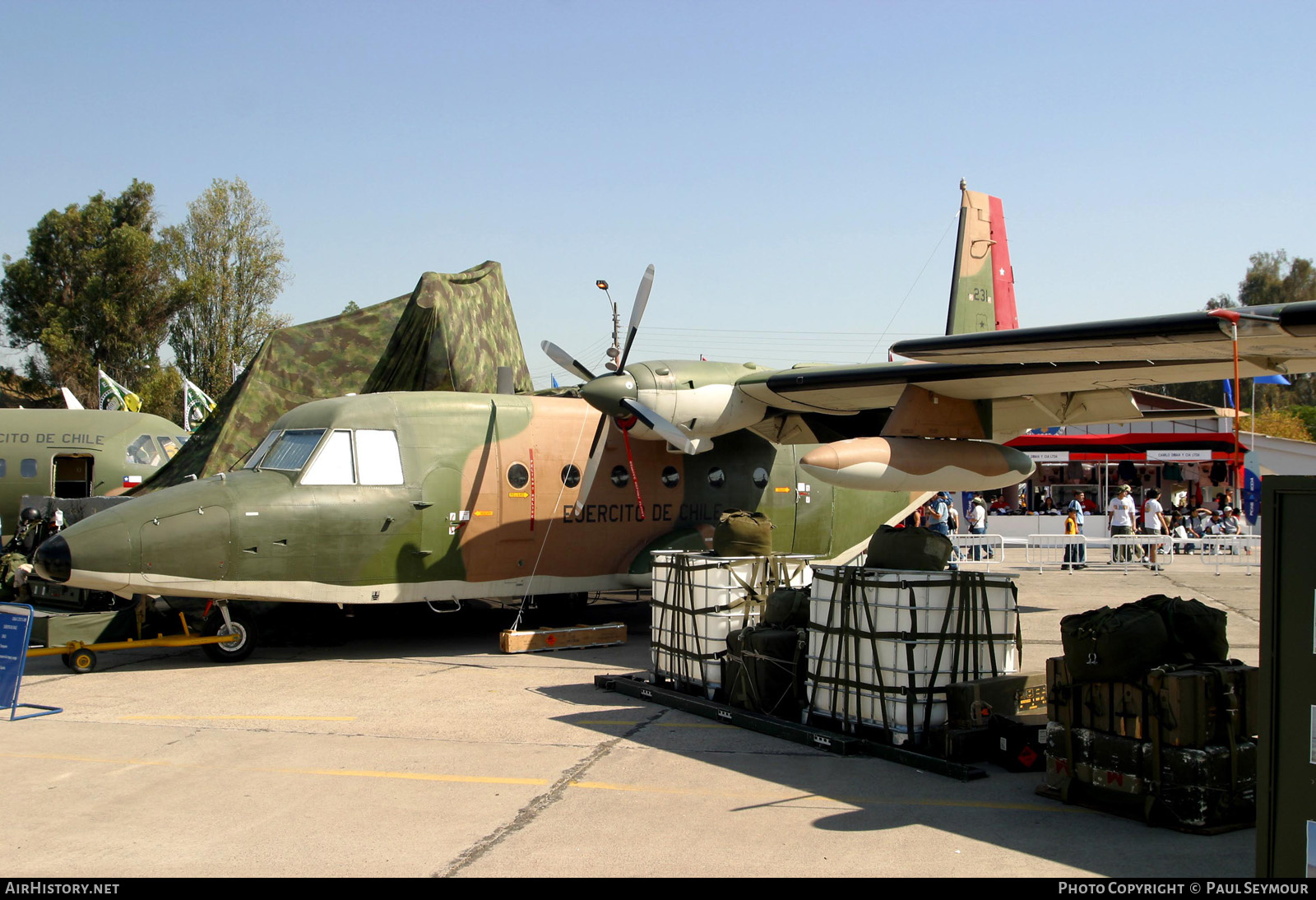 Aircraft Photo of 231 | CASA C-212-300 Aviocar | Chile - Army | AirHistory.net #467997